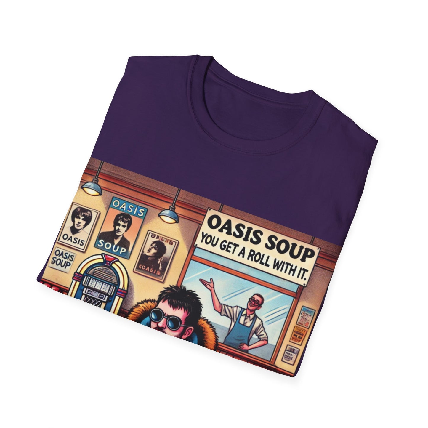 Oasis Soup- You get a roll with it