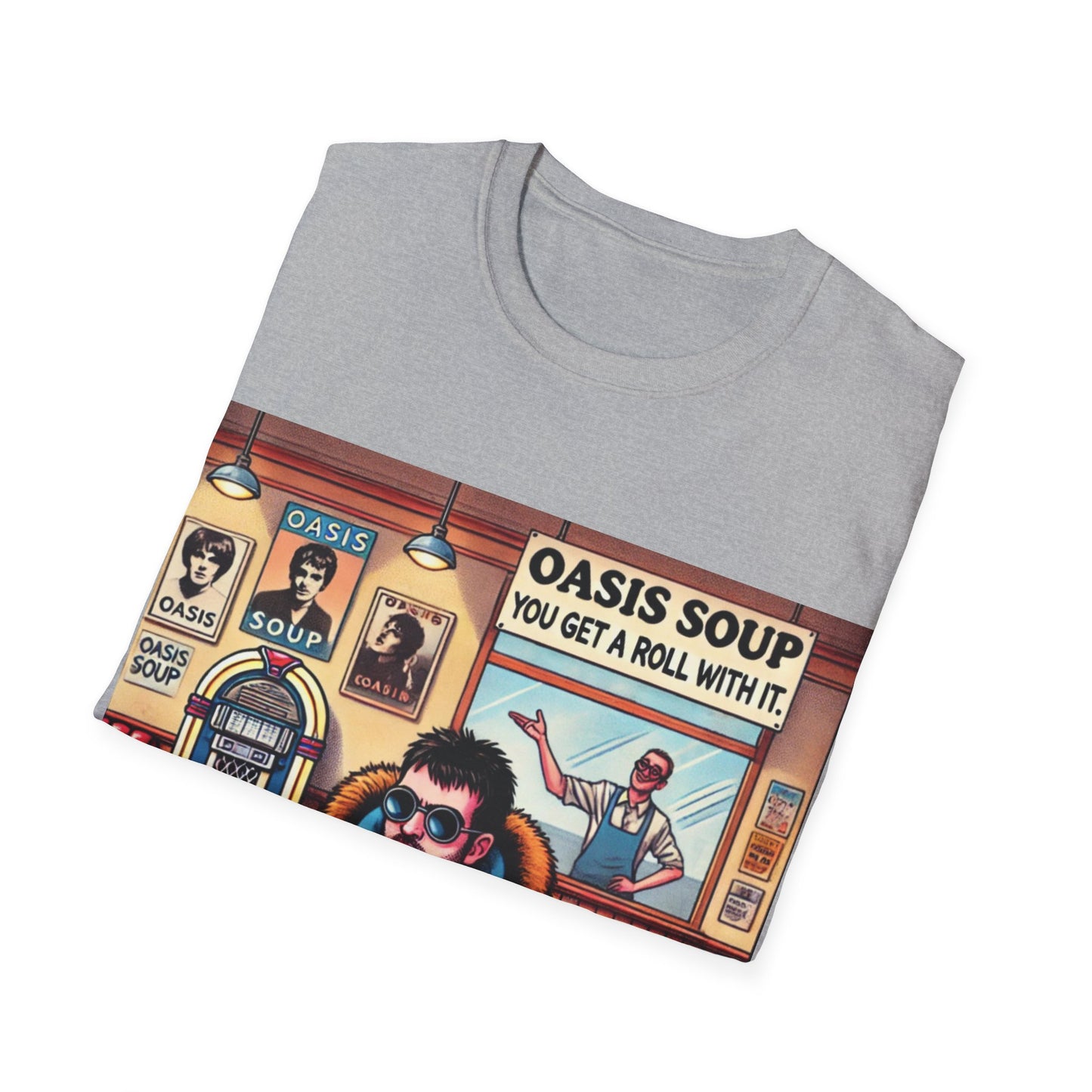 Oasis Soup- You get a roll with it