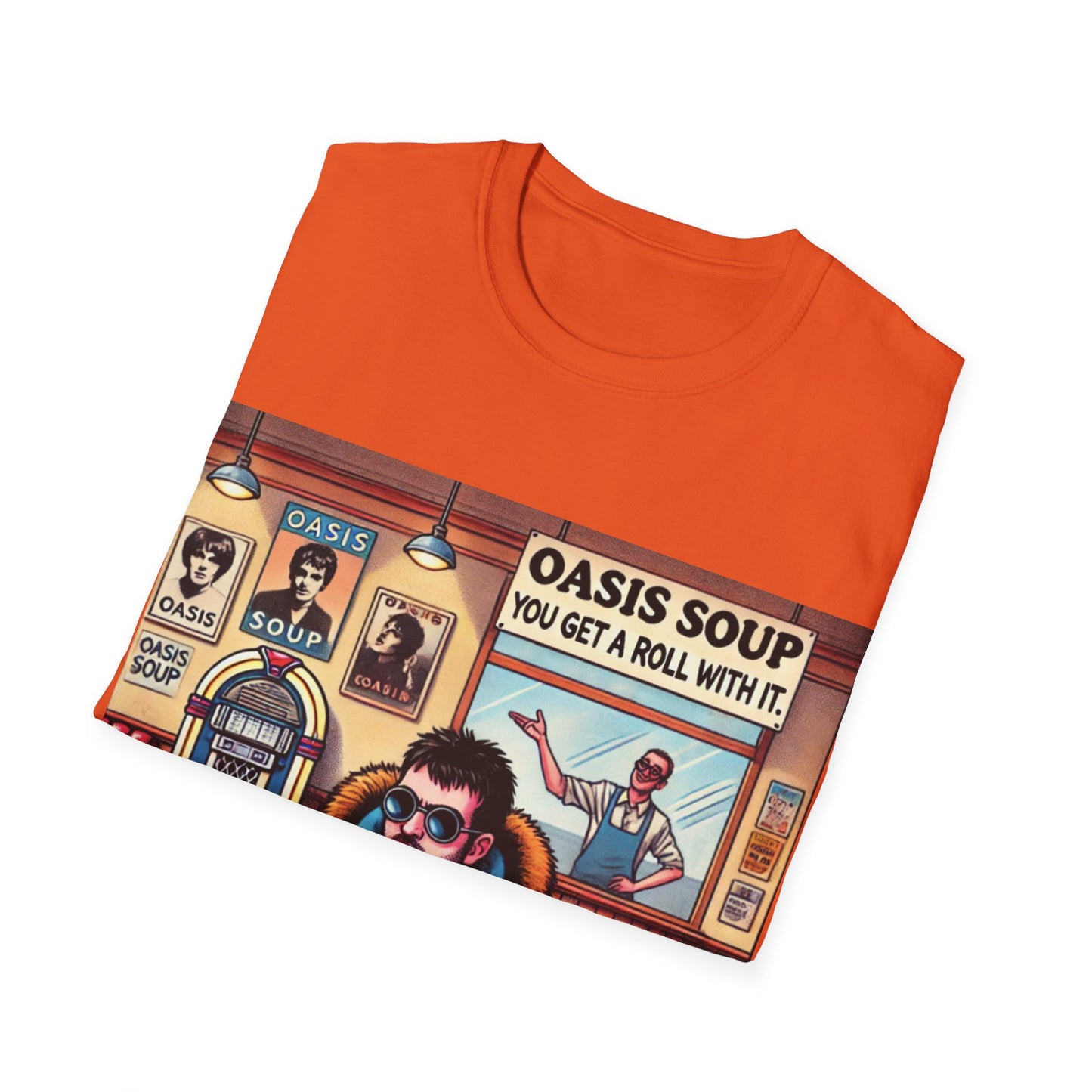 Oasis Soup- You get a roll with it