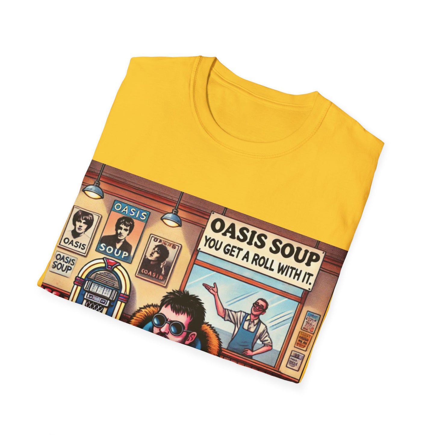 Oasis Soup- You get a roll with it