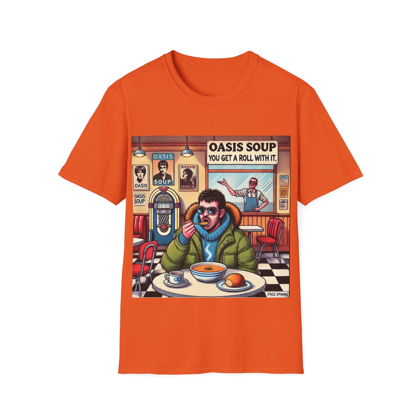 Oasis Soup- You get a roll with it