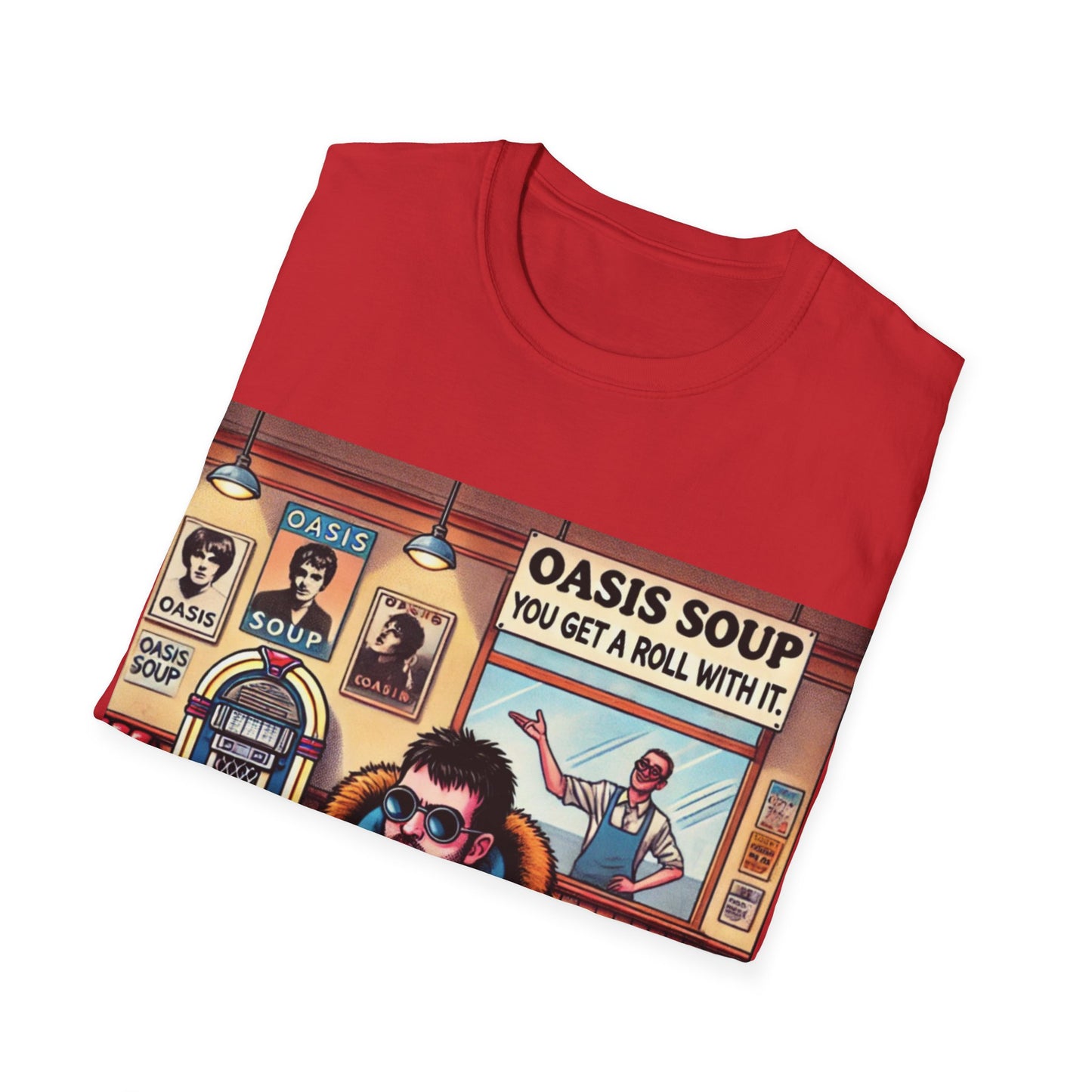 Oasis Soup- You get a roll with it