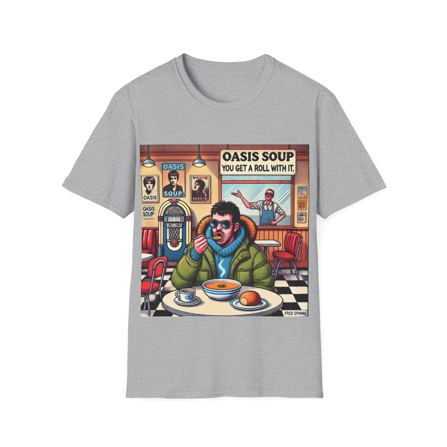 Oasis Soup- You get a roll with it