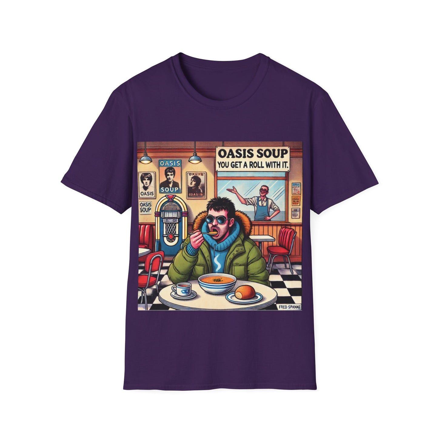 Oasis Soup- You get a roll with it