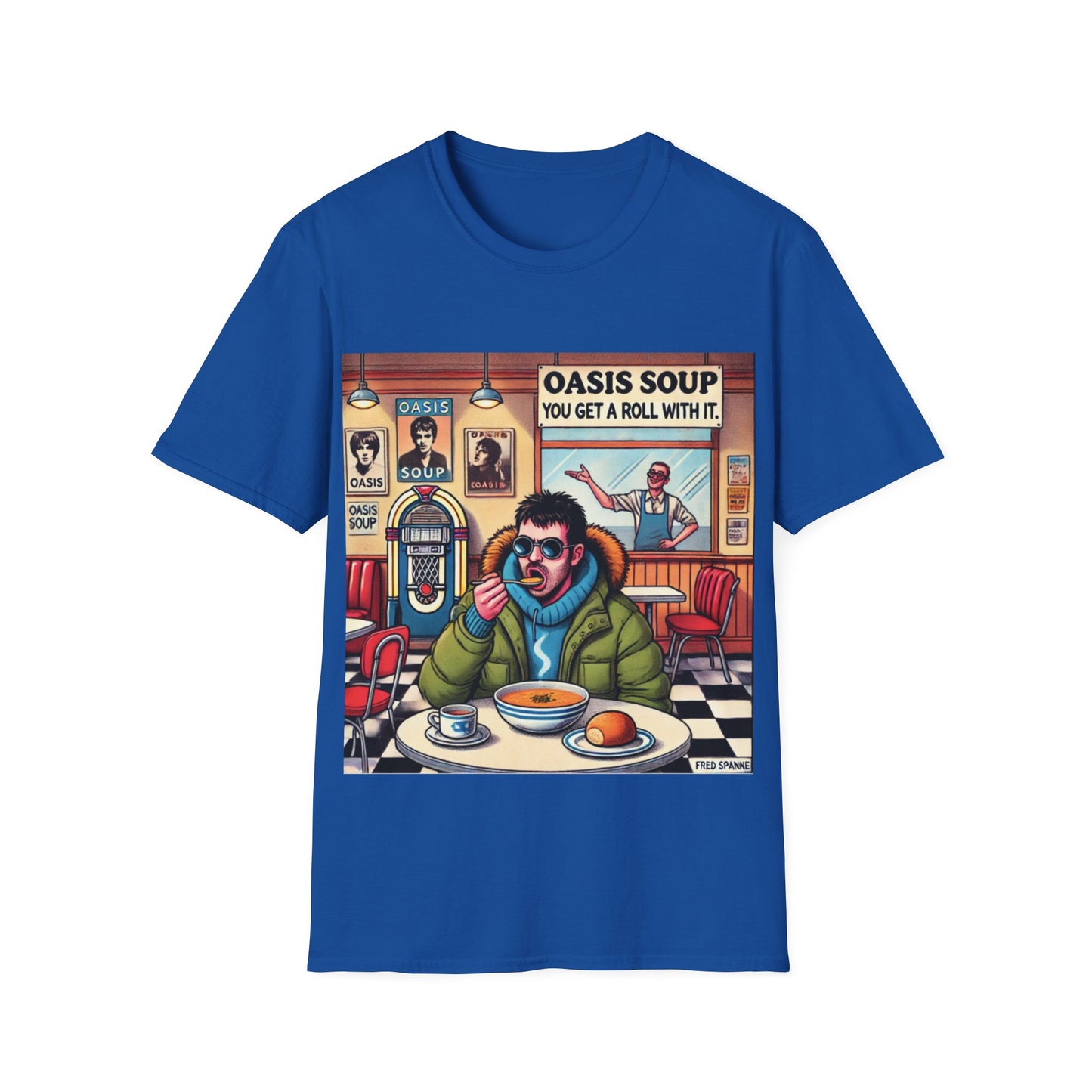 Oasis Soup- You get a roll with it