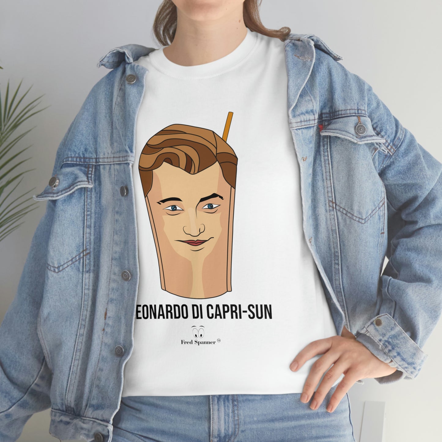Leonardo Di Capri-Sun Unisex Heavy Cotton Tee