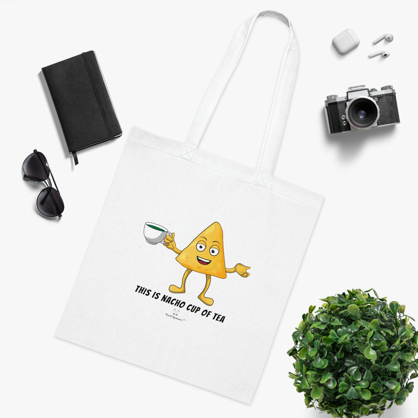 This is nacho cup of tea. Cotton Tote Bag