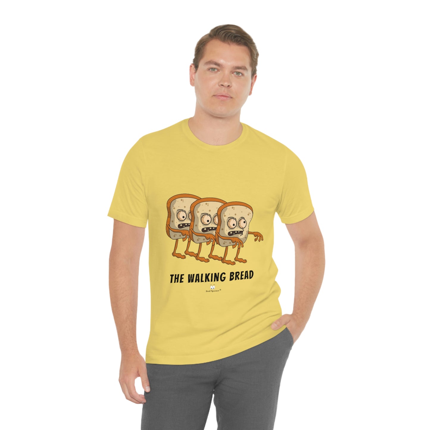 The Walking Bread- Unisex Jersey Short Sleeve Tee