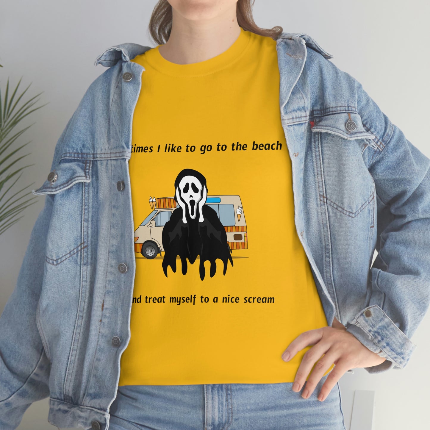 Nice Scream- Unisex Heavy Cotton Tee
