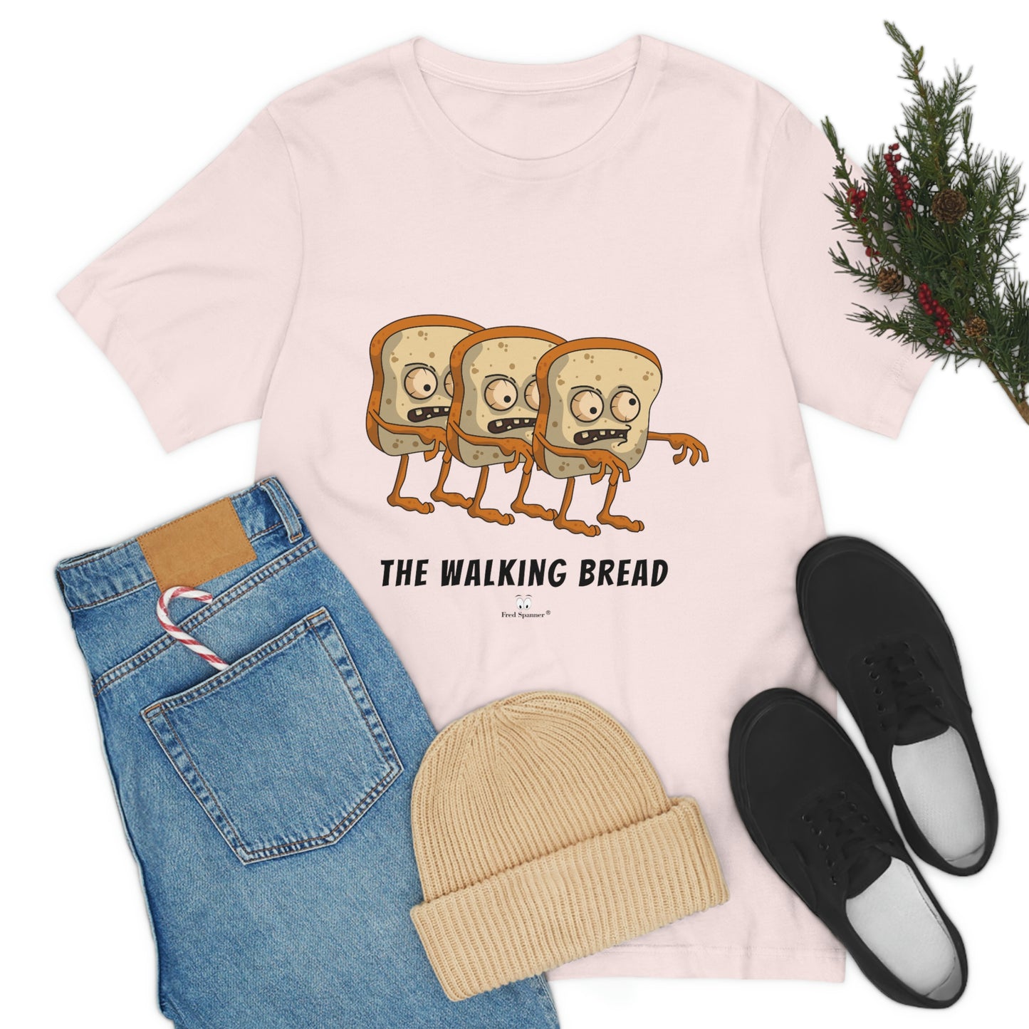 The Walking Bread- Unisex Jersey Short Sleeve Tee