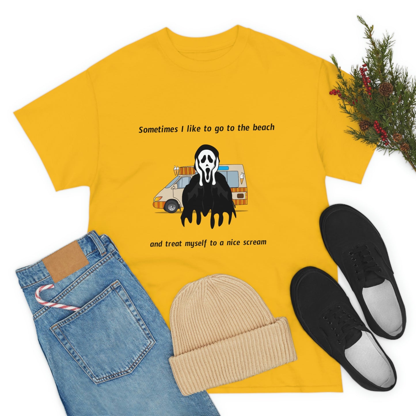 Nice Scream- Unisex Heavy Cotton Tee