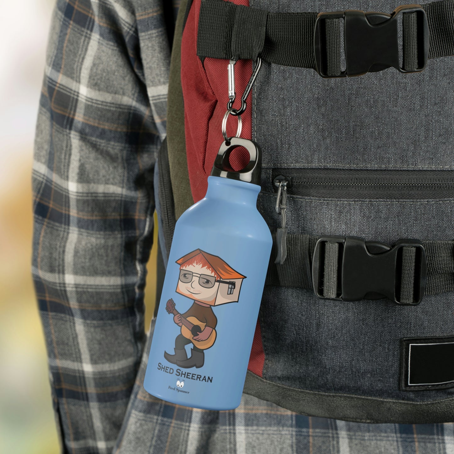 Shed Sheeran Sports Bottle