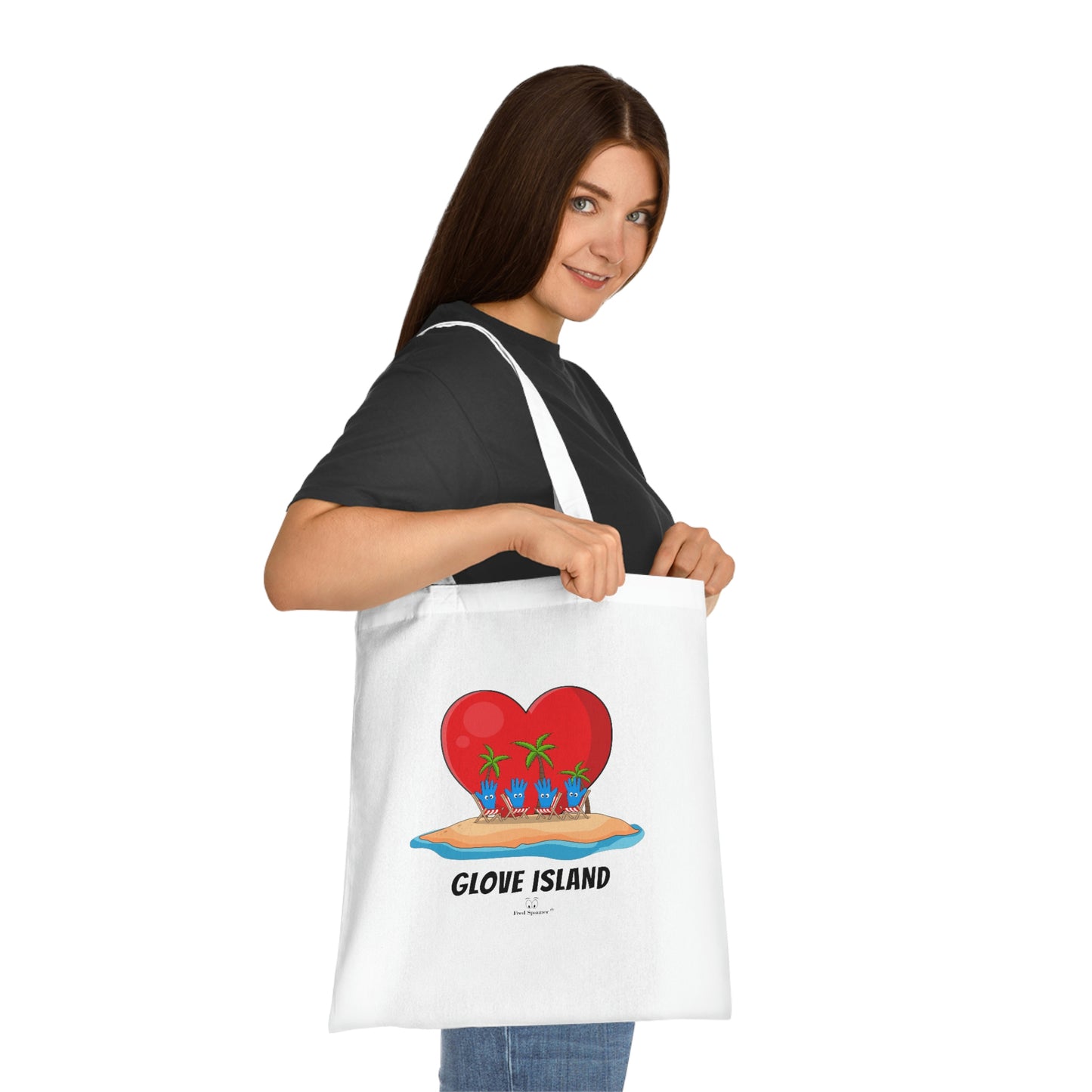 Glove Island- Cotton Tote Bag