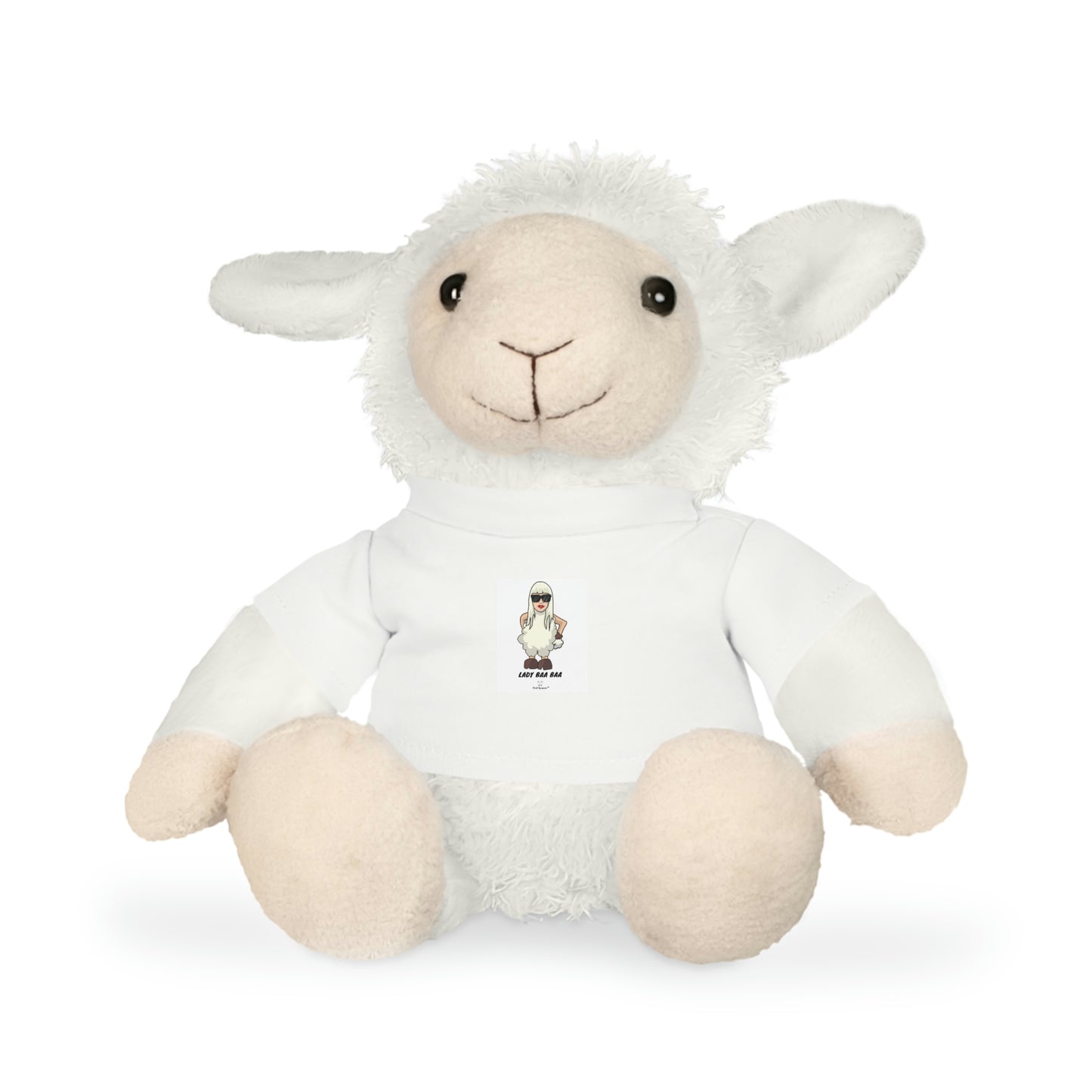 Lady Baa Baa- Plush Toy with T-Shirt