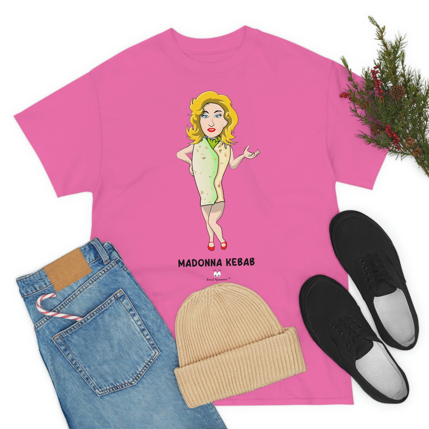 Madonna Kebab Unisex Heavy Cotton Tee