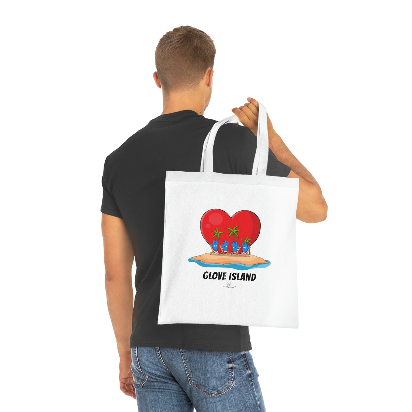 Glove Island- Cotton Tote Bag