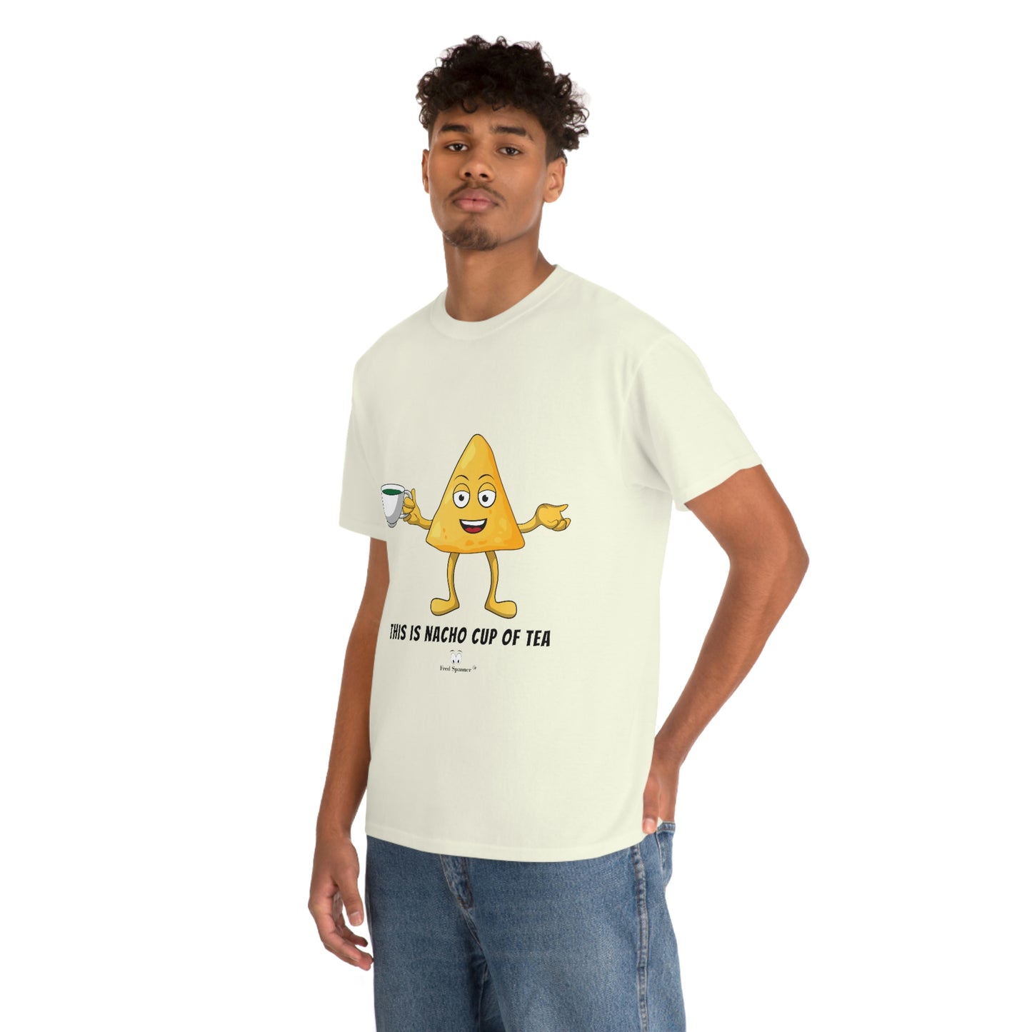This is nacho cup of tea. Cotton Tee