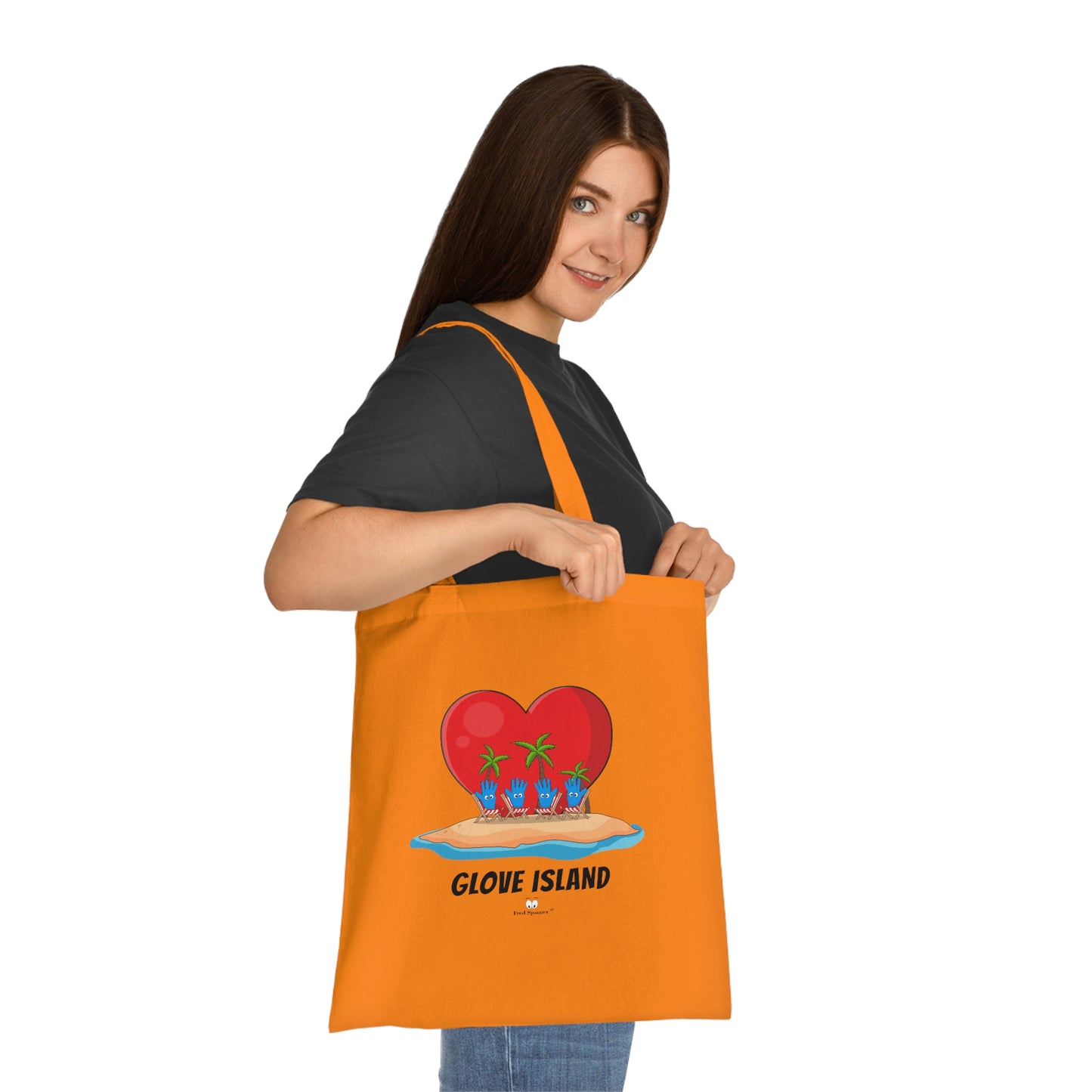 Glove Island- Cotton Tote Bag
