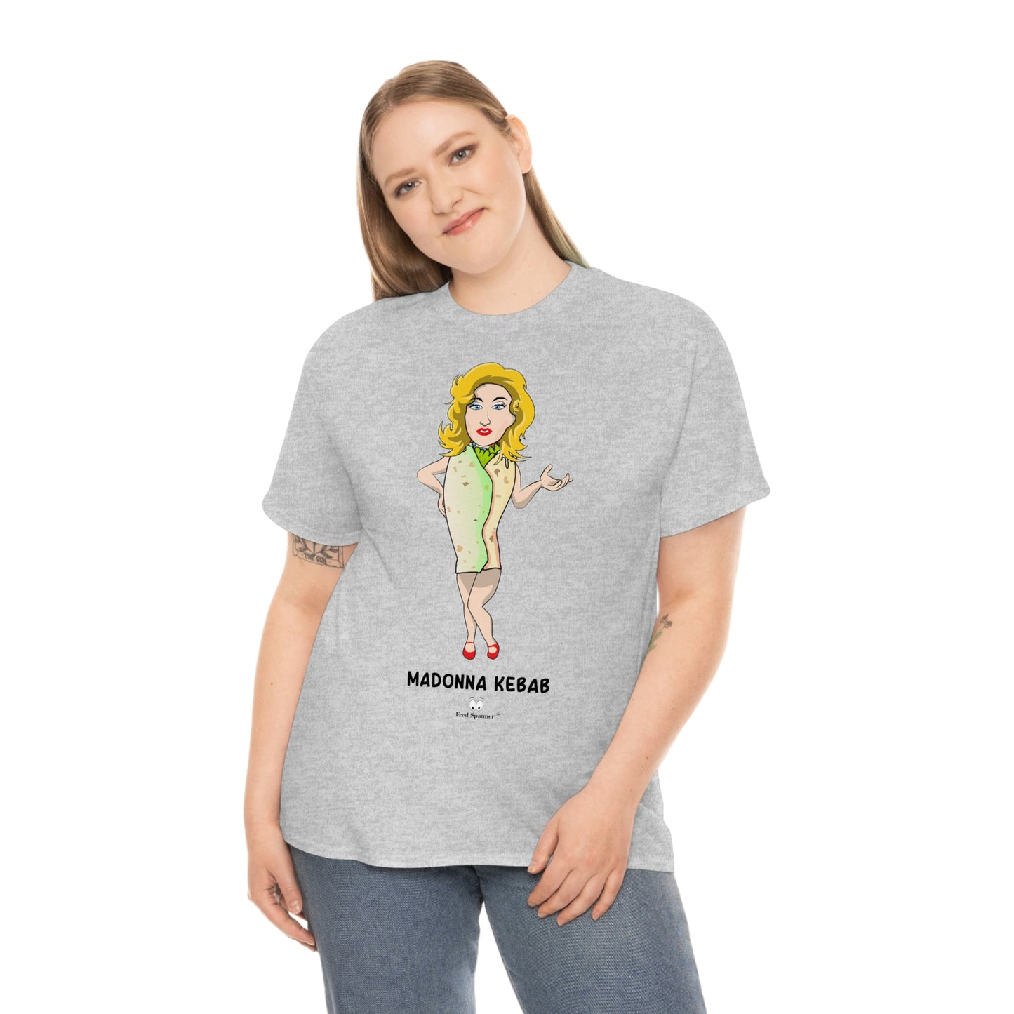 Madonna Kebab Unisex Heavy Cotton Tee