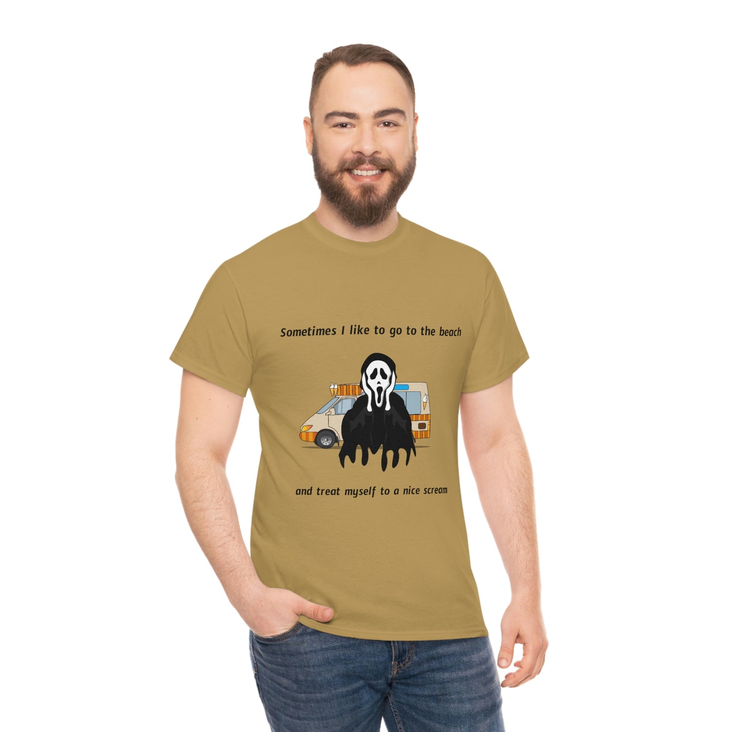 Nice Scream- Unisex Heavy Cotton Tee