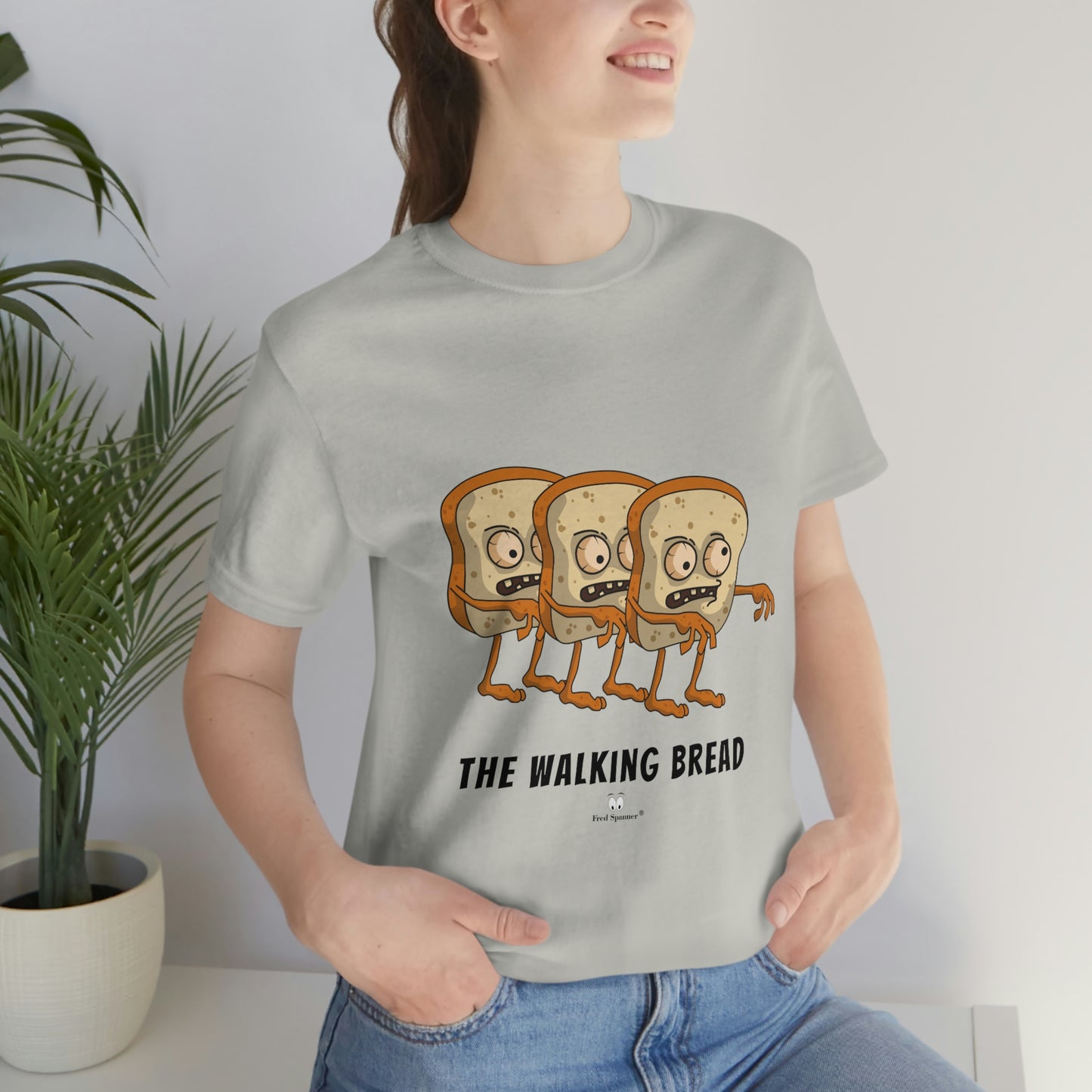 The Walking Bread- Unisex Jersey Short Sleeve Tee