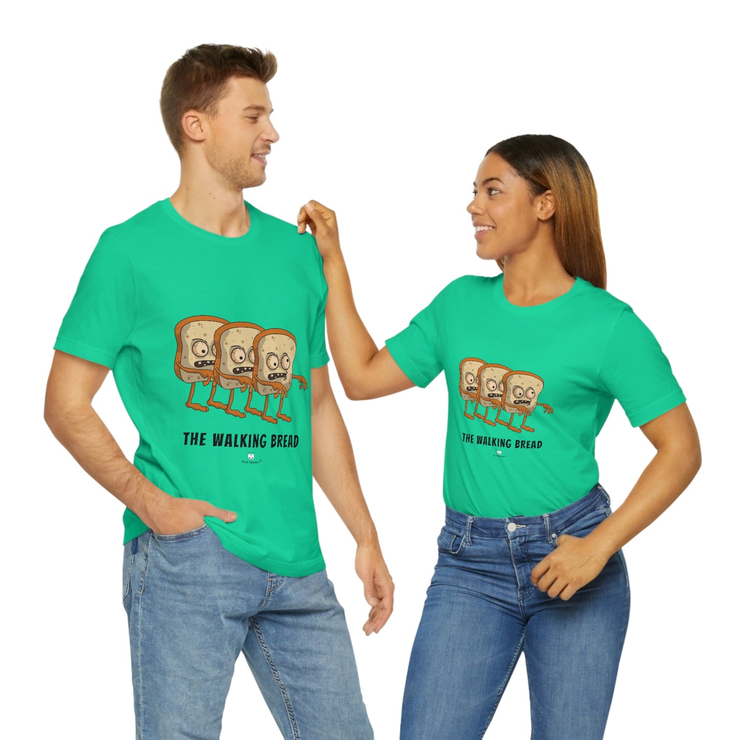 The Walking Bread- Unisex Jersey Short Sleeve Tee
