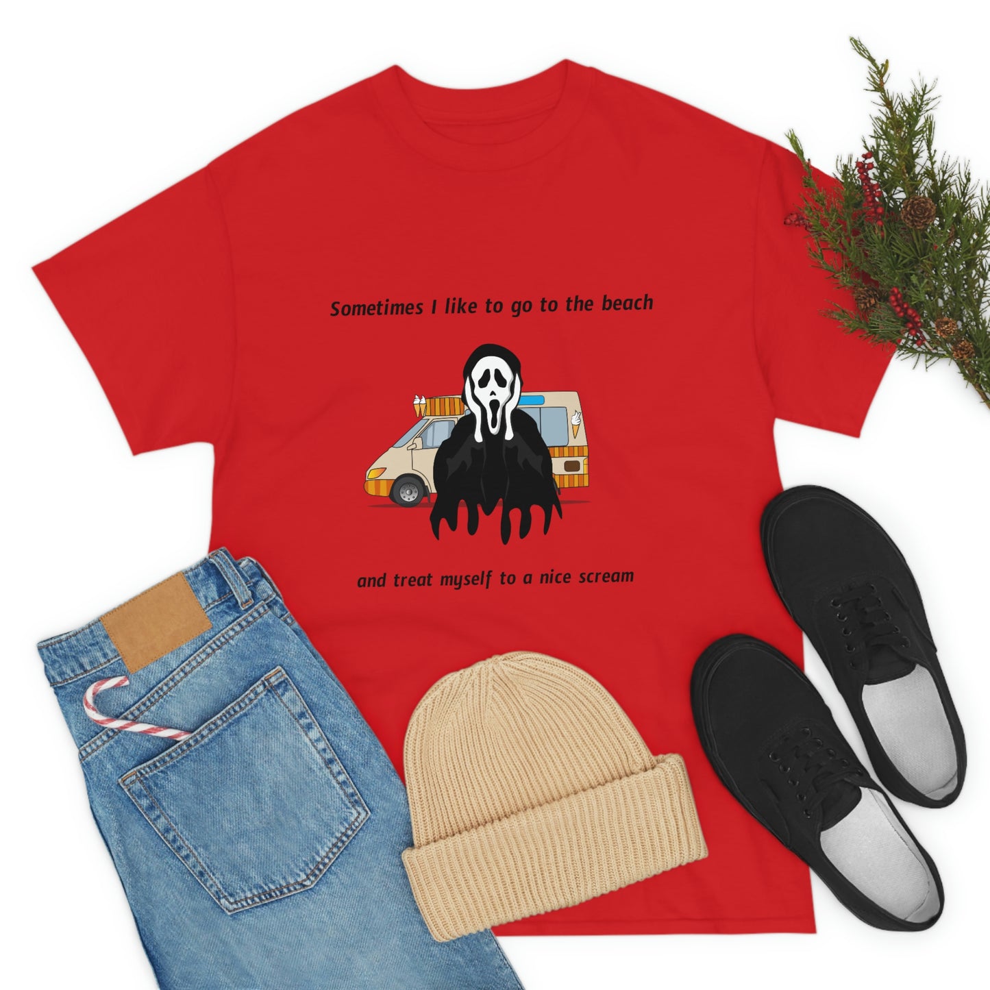 Nice Scream- Unisex Heavy Cotton Tee