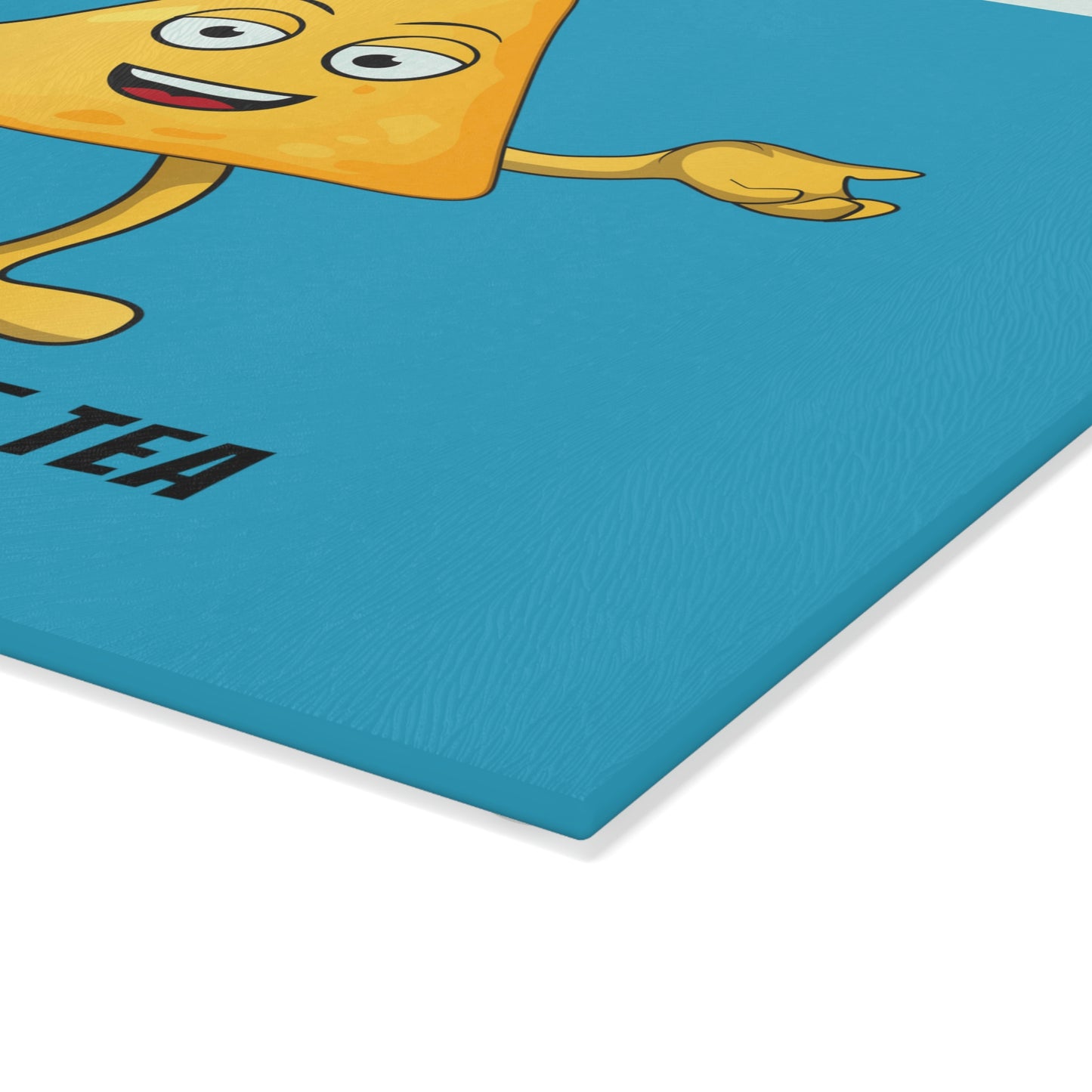 This is nacho cup of tea- Glass Cutting Board