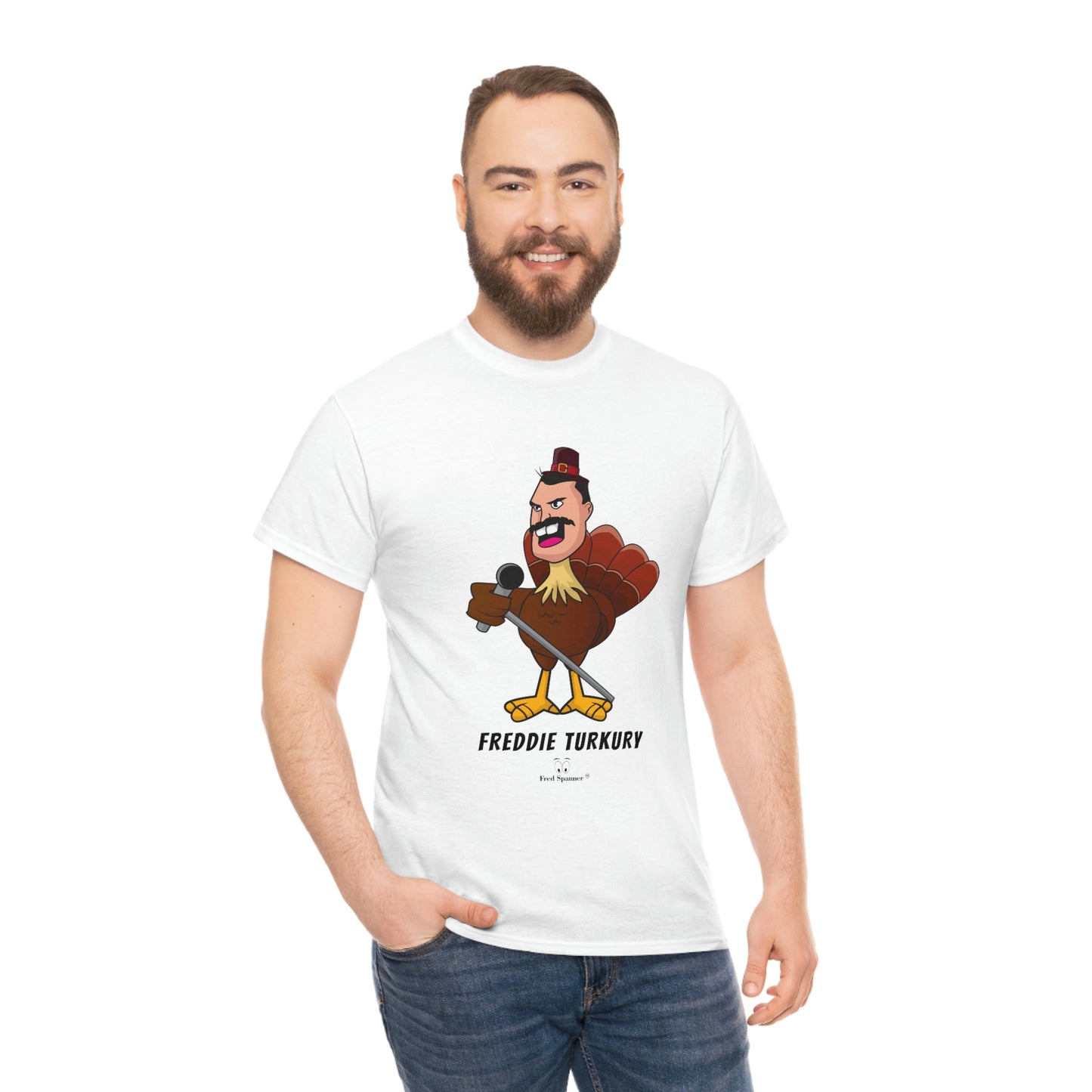 Freddie Turkury Unisex Heavy Cotton Tee