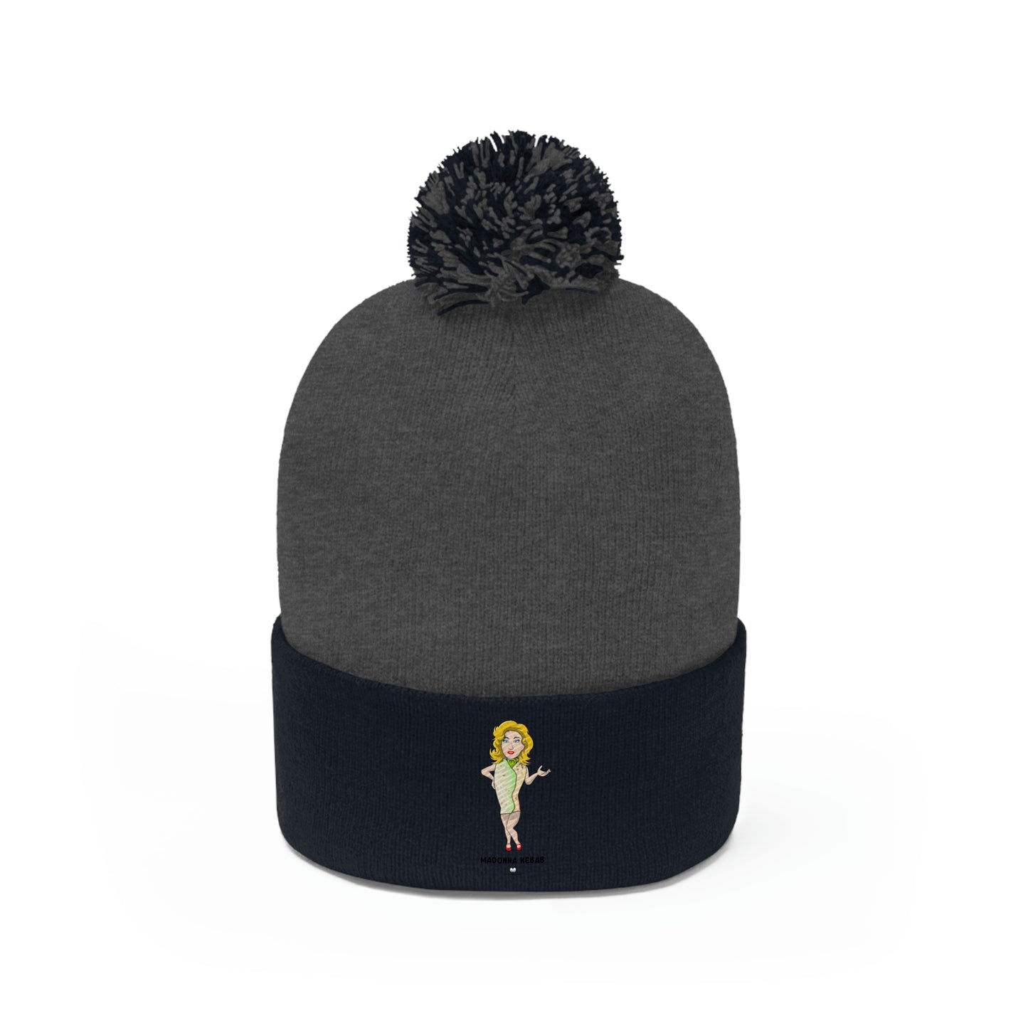Madonna Kebab Pom Pom Beanie