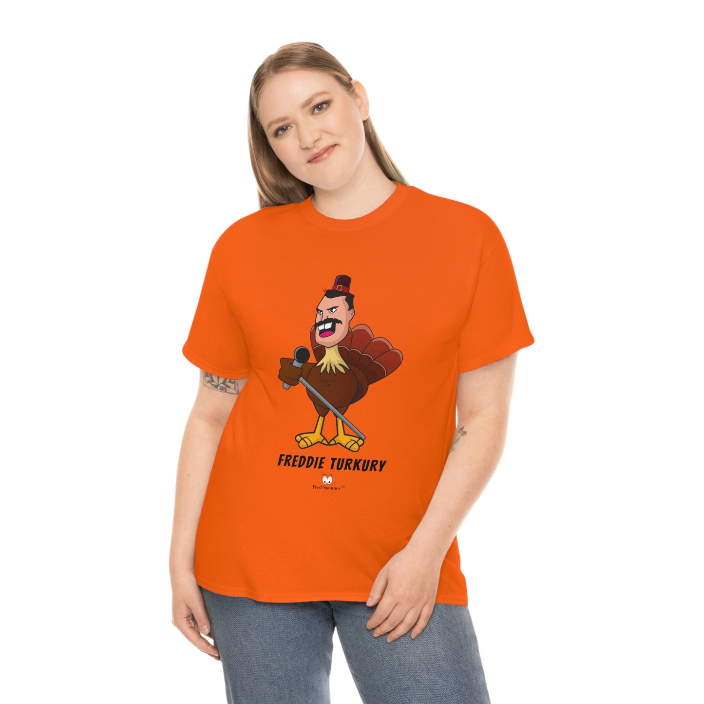 Freddie Turkury Unisex Heavy Cotton Tee