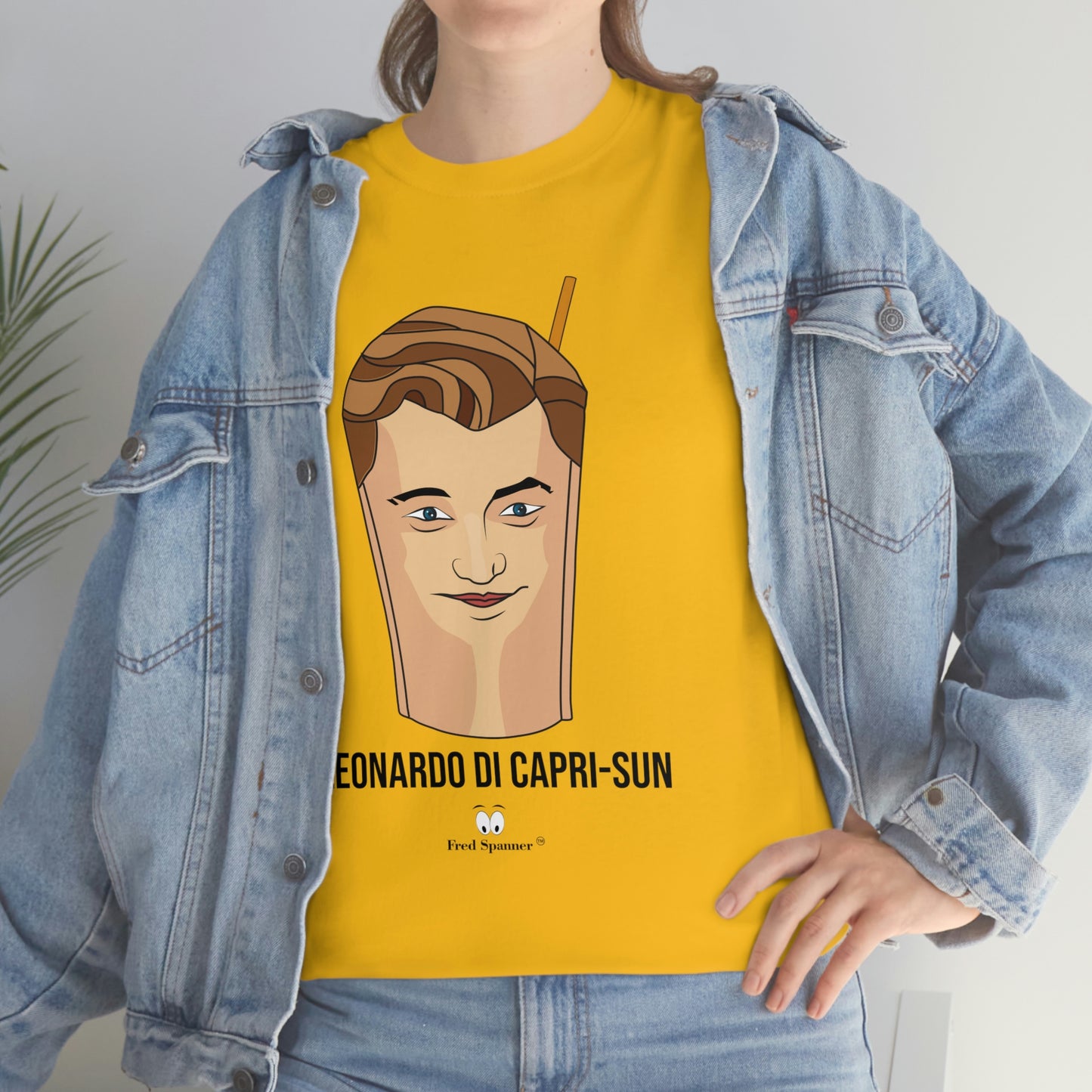 Leonardo Di Capri-Sun Unisex Heavy Cotton Tee