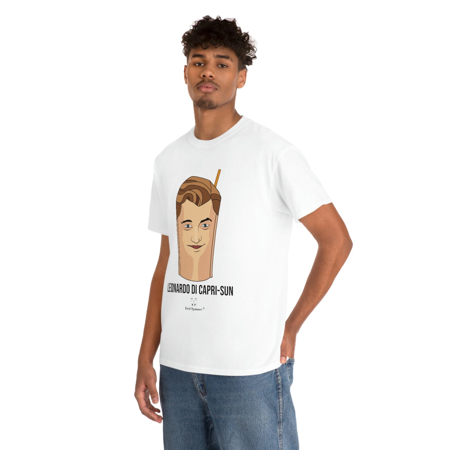 Leonardo Di Capri-Sun Unisex Heavy Cotton Tee