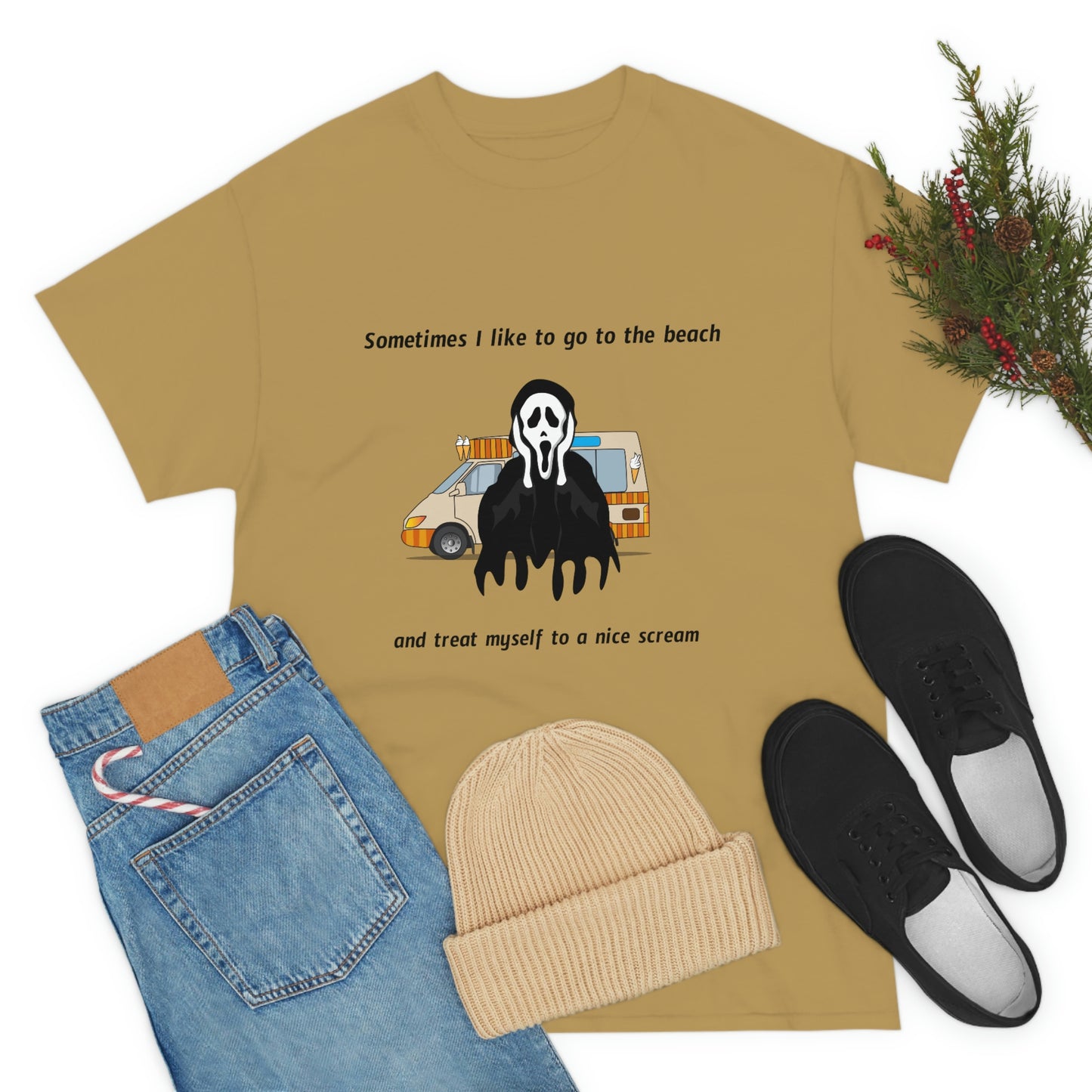 Nice Scream- Unisex Heavy Cotton Tee
