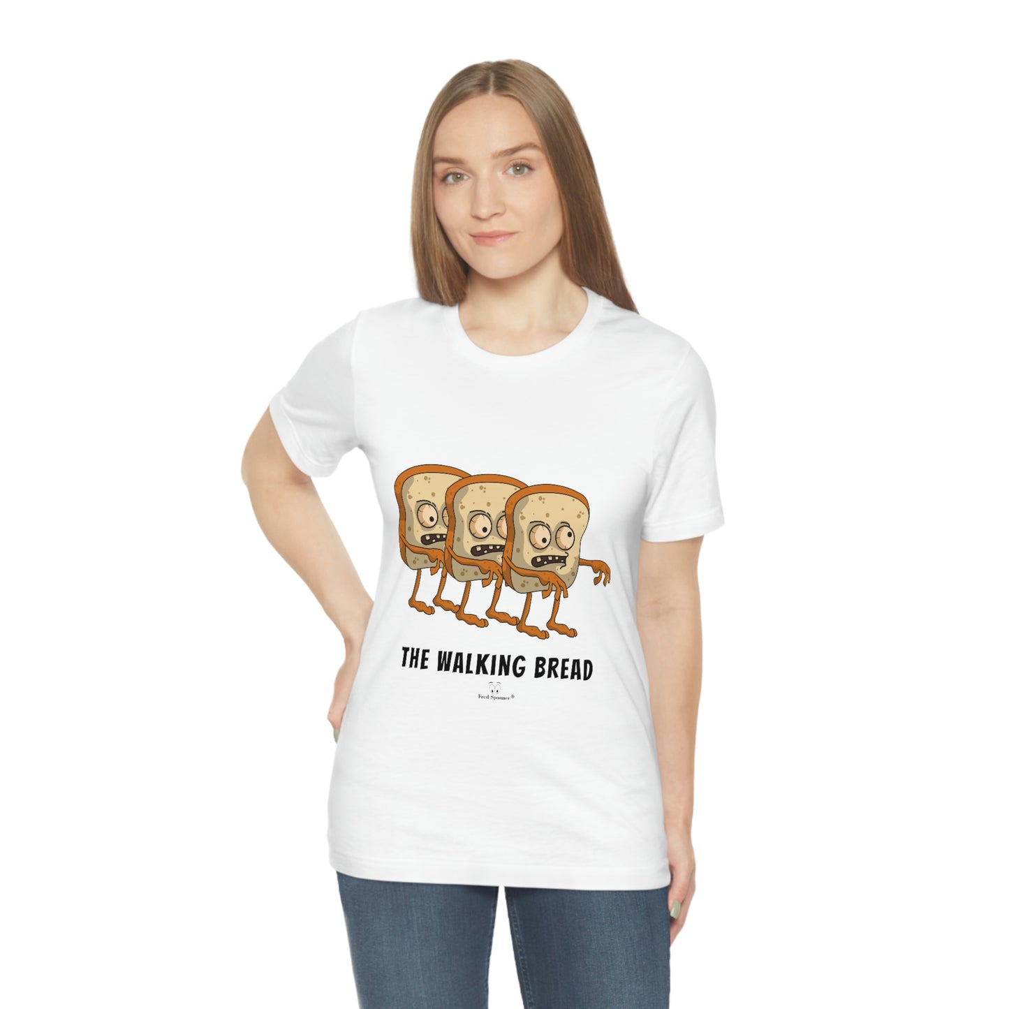 The Walking Bread- Unisex Jersey Short Sleeve Tee