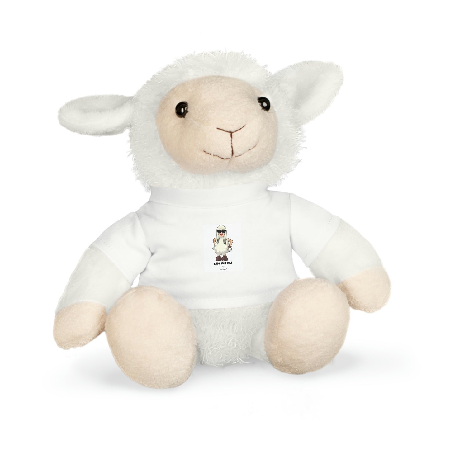 Lady Baa Baa- Plush Toy with T-Shirt