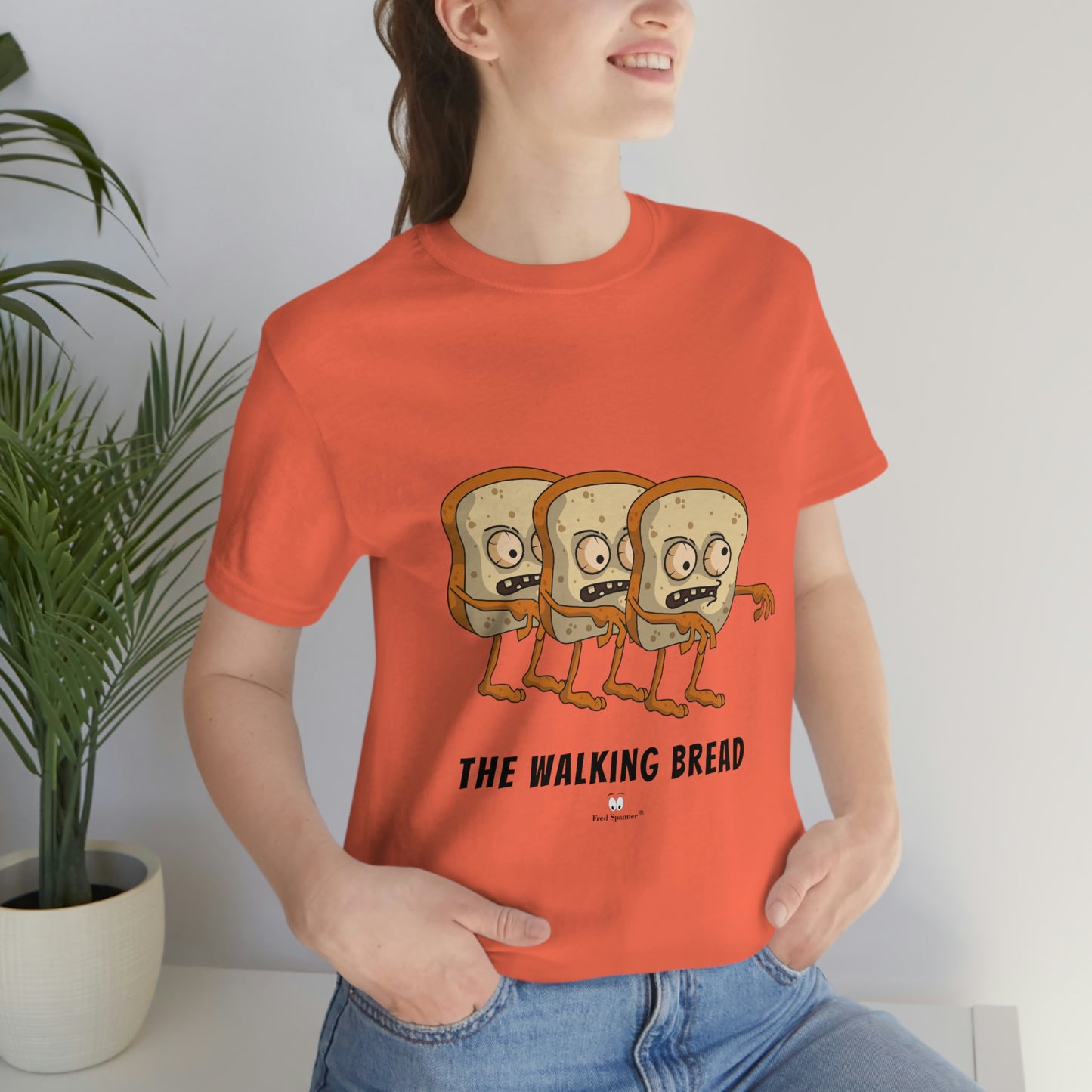 The Walking Bread- Unisex Jersey Short Sleeve Tee