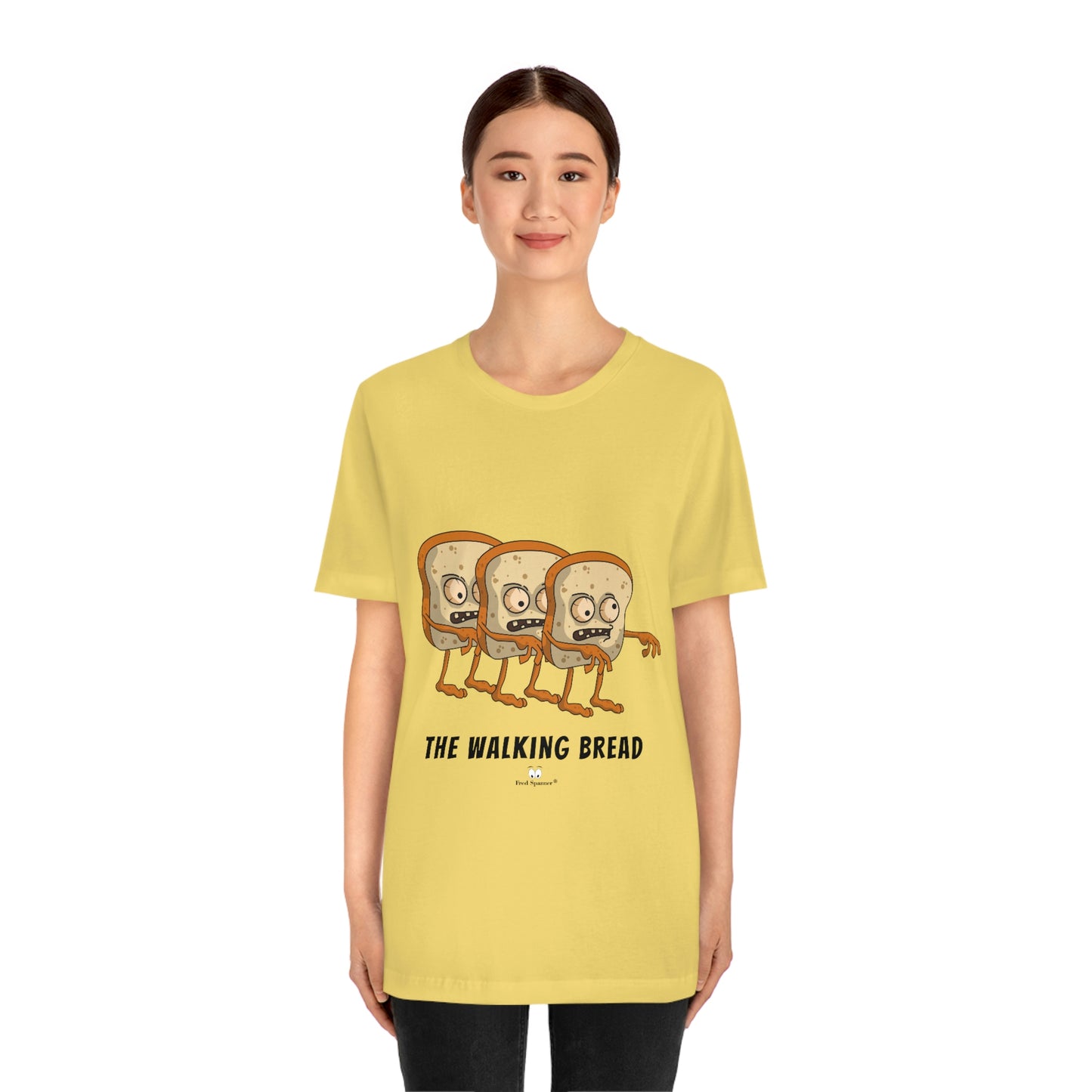 The Walking Bread- Unisex Jersey Short Sleeve Tee