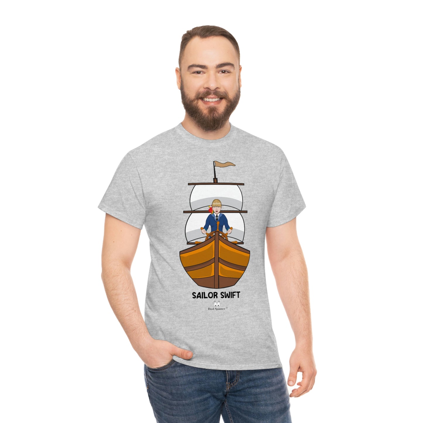 Sailor Swift Unisex Heavy Cotton Tee