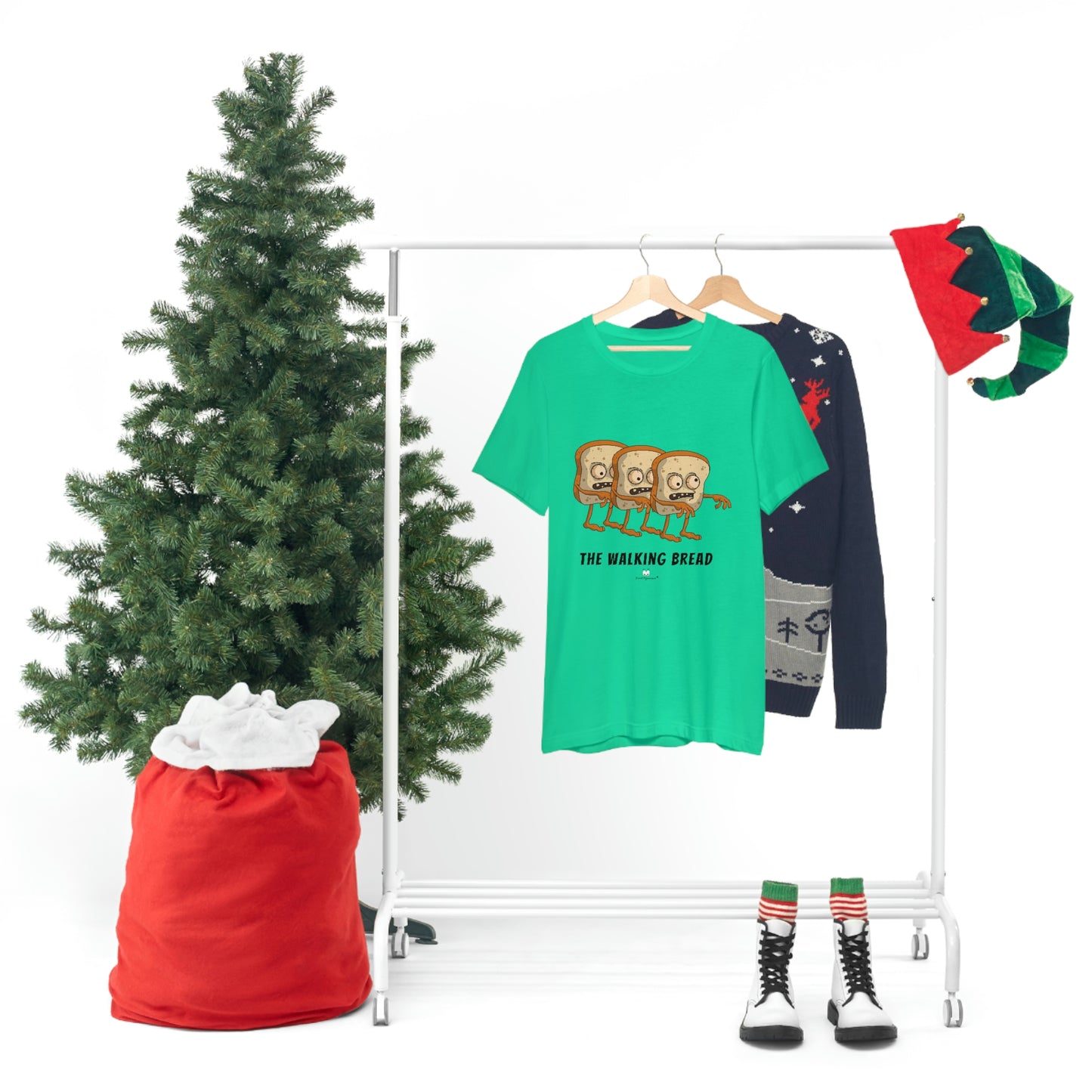 The Walking Bread- Unisex Jersey Short Sleeve Tee