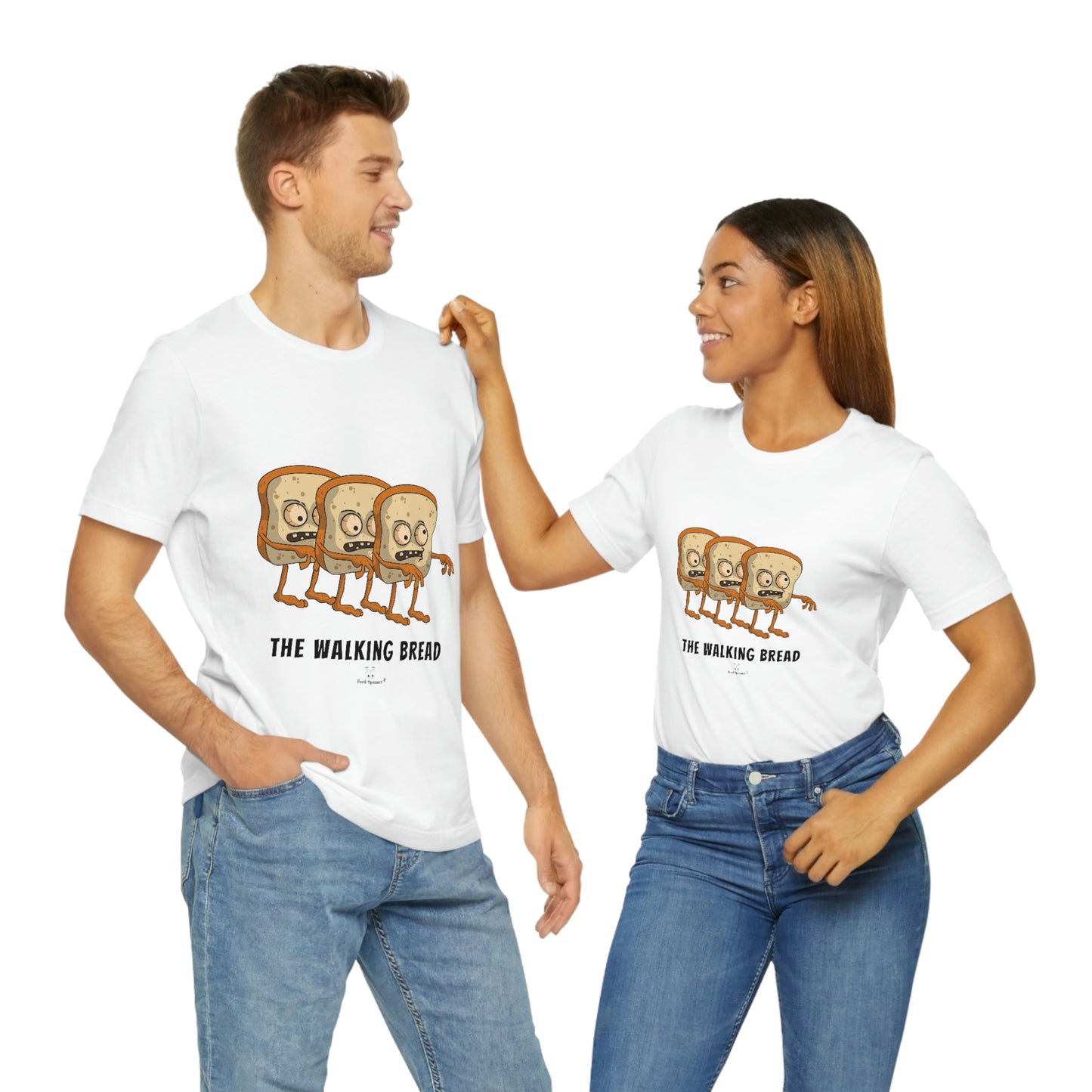 The Walking Bread- Unisex Jersey Short Sleeve Tee