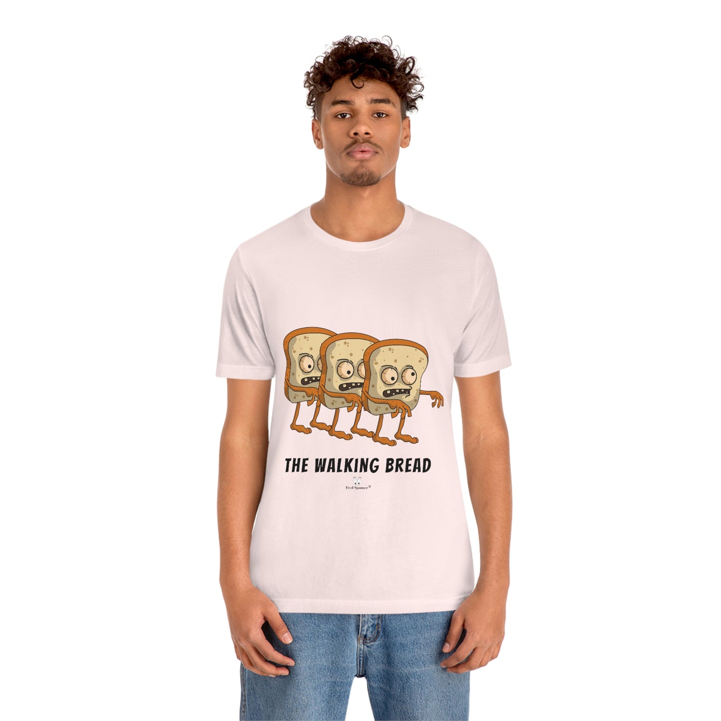 The Walking Bread- Unisex Jersey Short Sleeve Tee