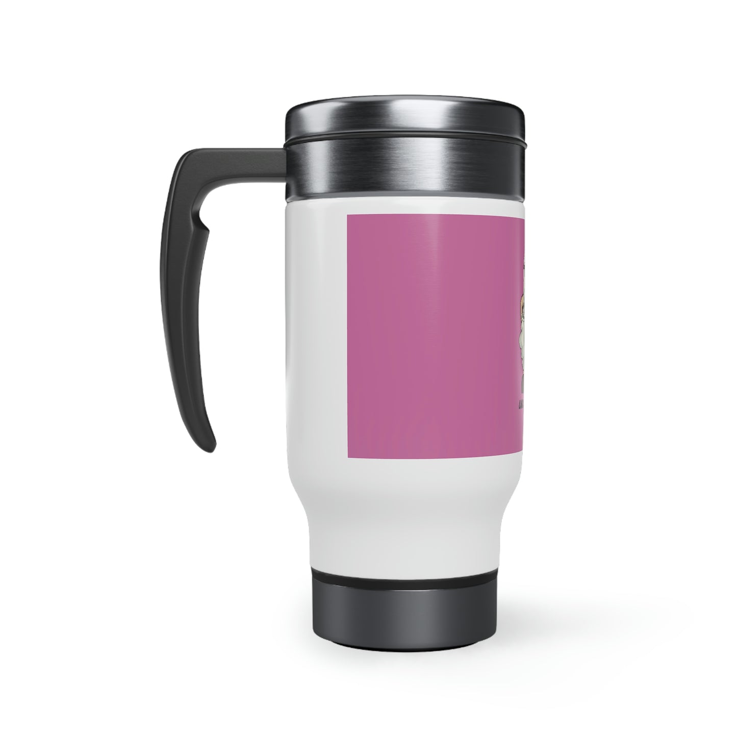 Lady Baa Baa Stainless Steel Travel Mug with Handle
