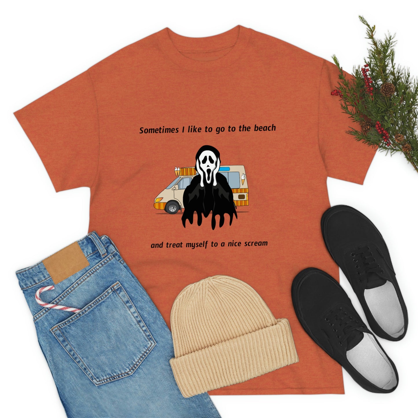 Nice Scream- Unisex Heavy Cotton Tee