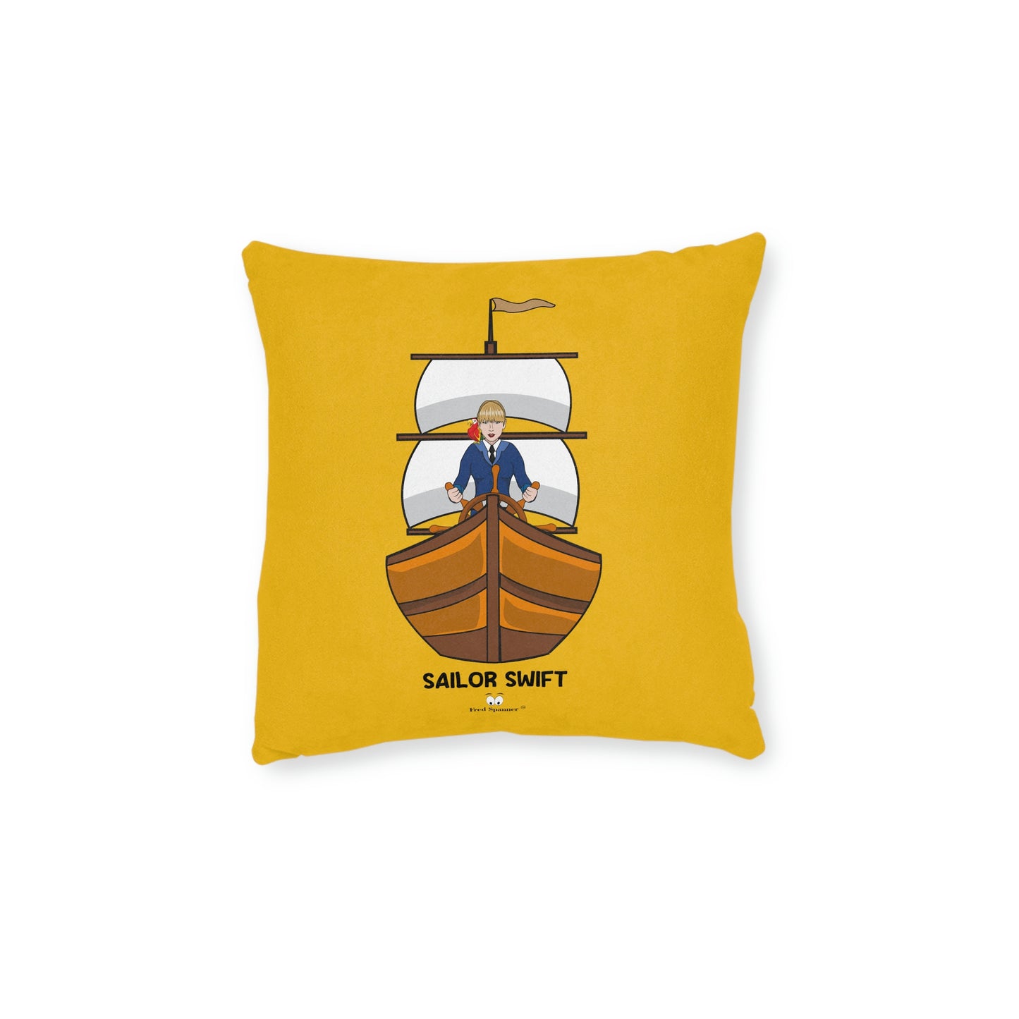 Sailor Swift Square Pillow