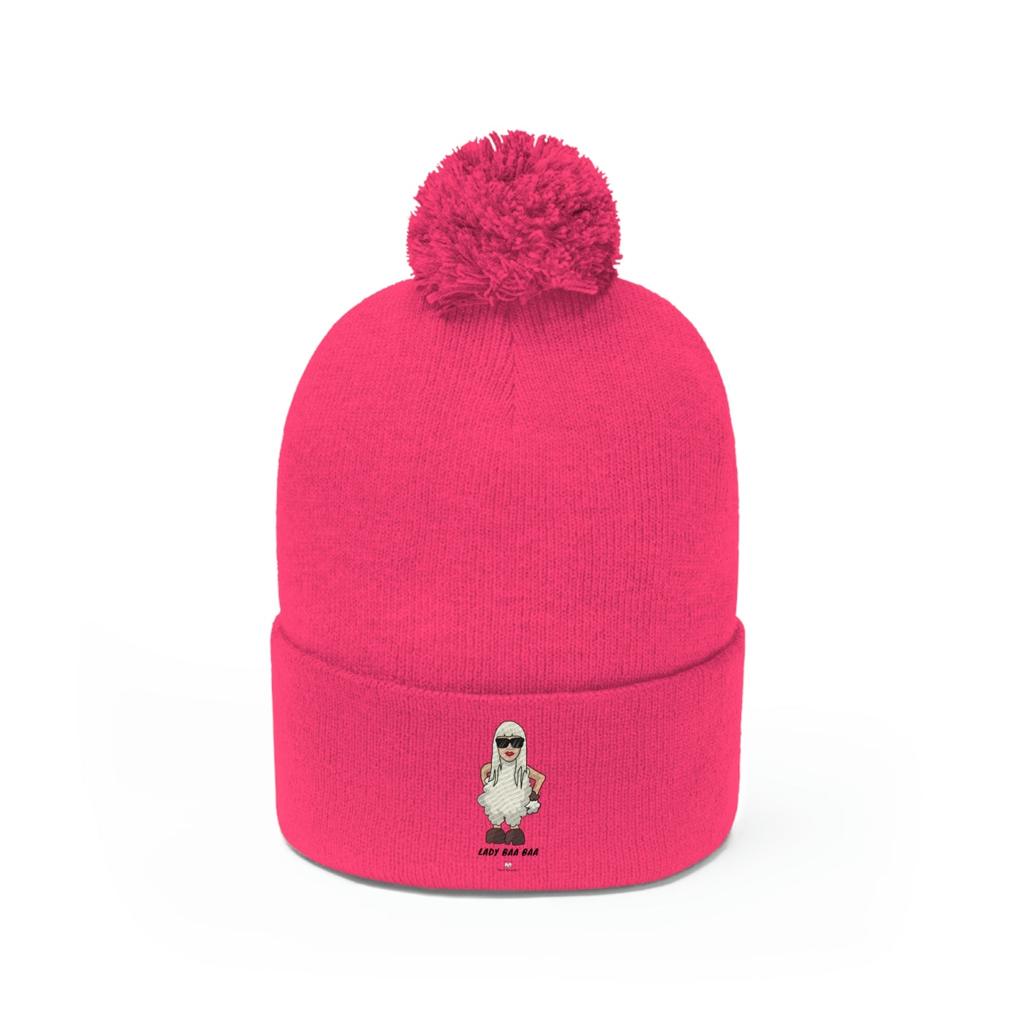 Lady Baa Baa Pom Pom Beanie