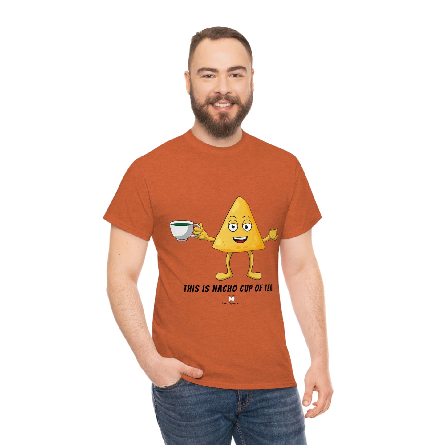 This is nacho cup of tea. Cotton Tee
