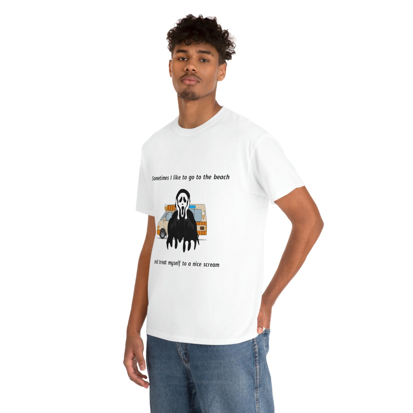 Nice Scream- Unisex Heavy Cotton Tee