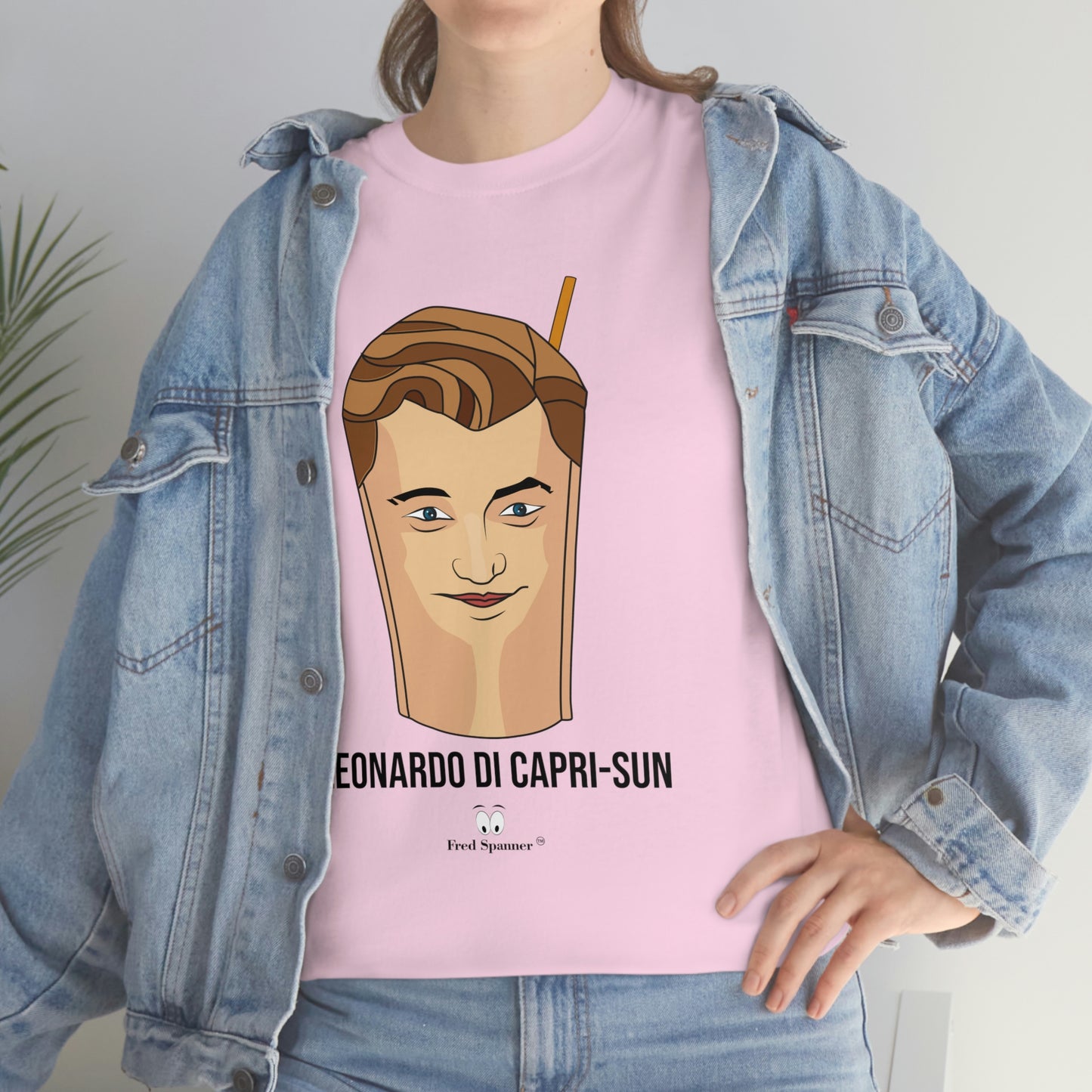 Leonardo Di Capri-Sun Unisex Heavy Cotton Tee