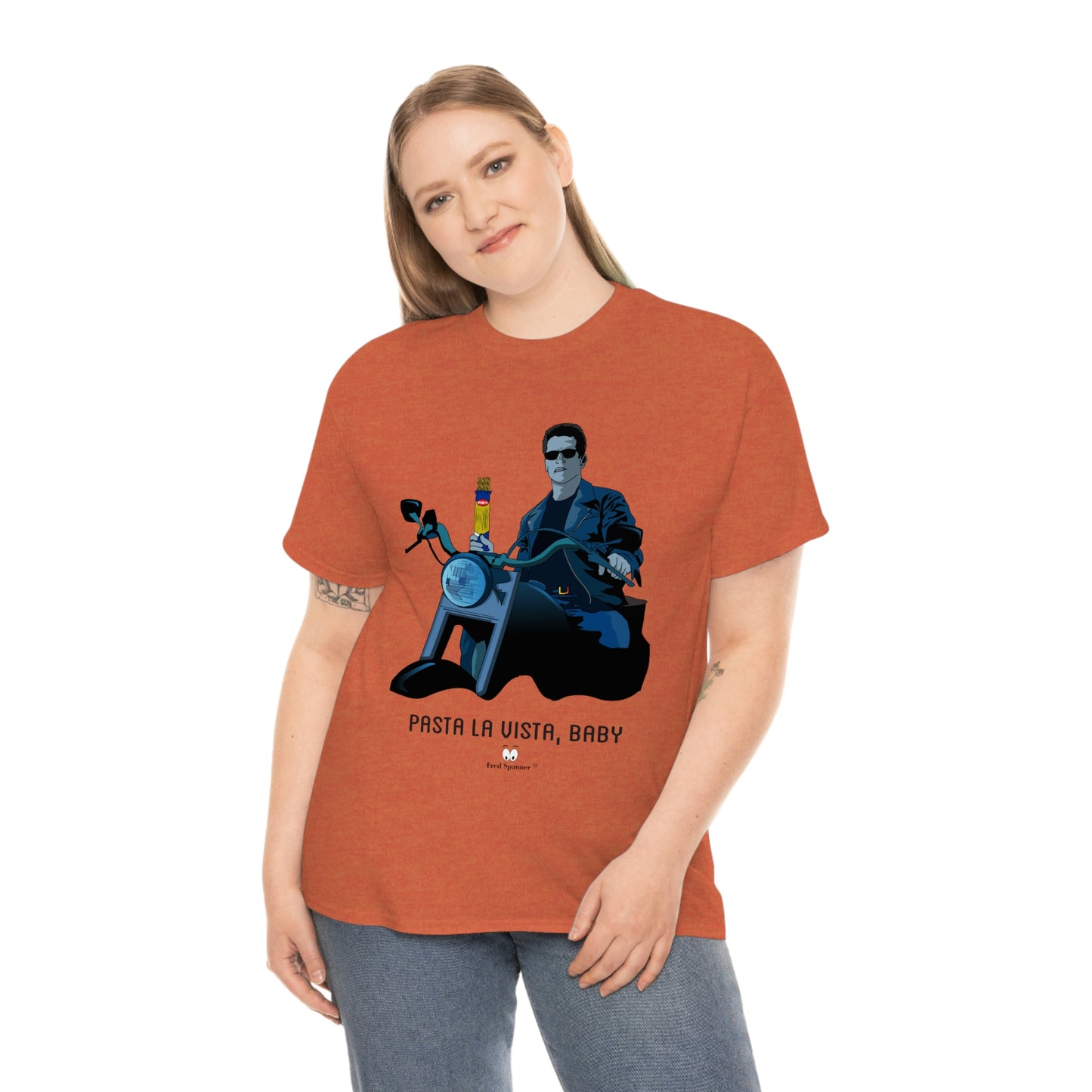 Pasta La Vista, Baby- Heavy Cotton Tee